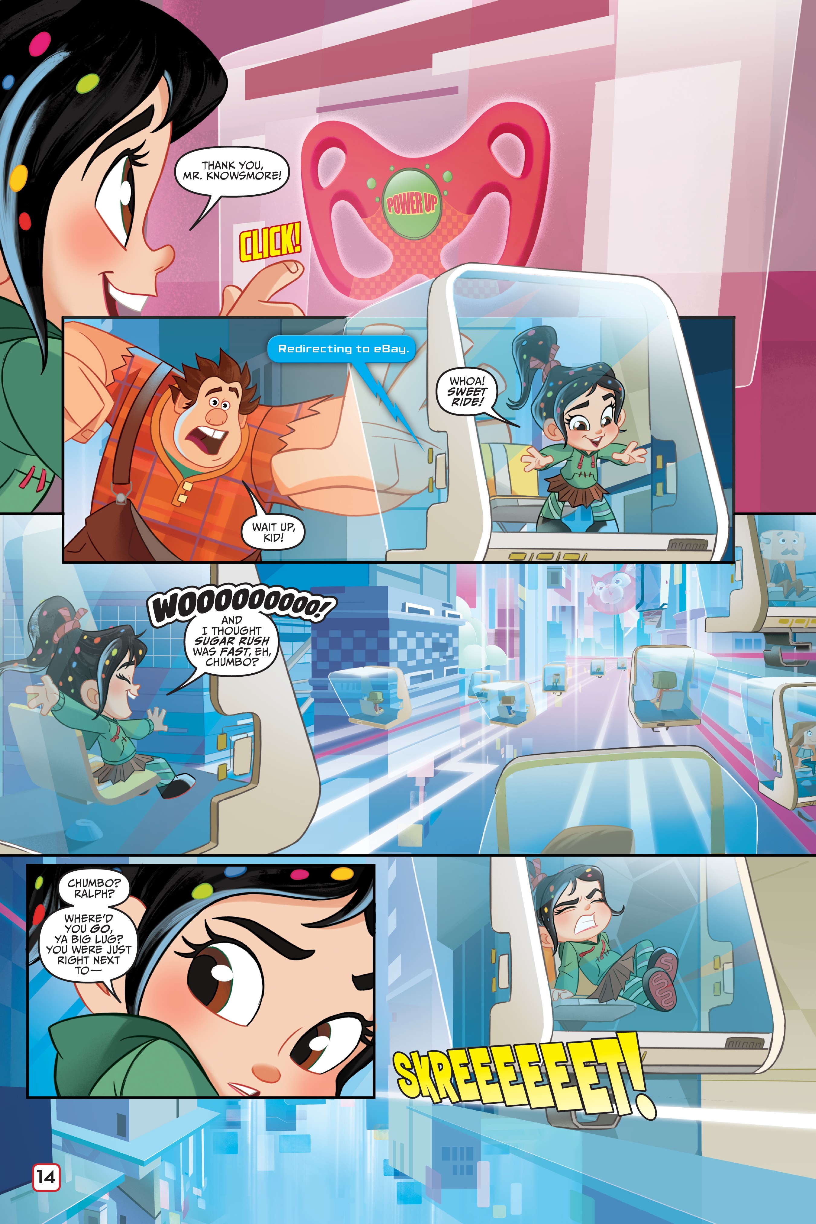 Ralph Breaks The Internet: Click Start--A Select-Your-Story Adventure (2018) issue 1 - Page 13