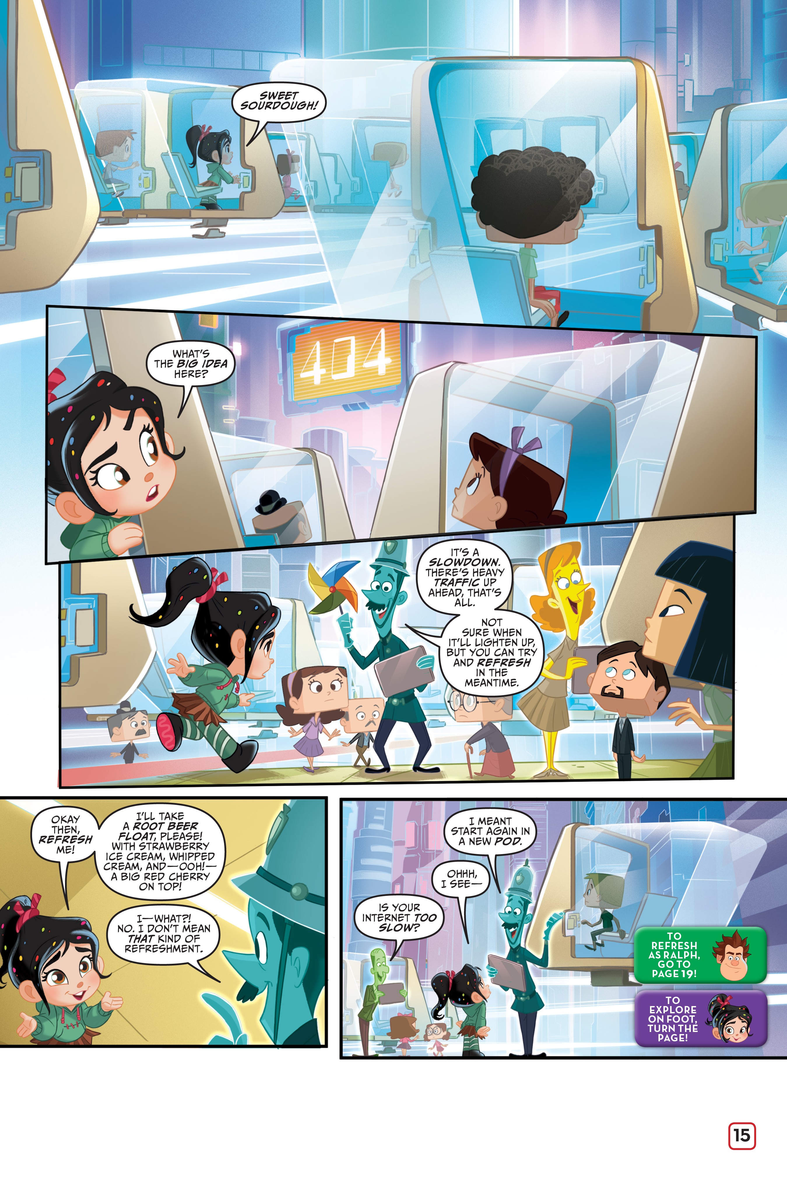 Ralph Breaks The Internet: Click Start--A Select-Your-Story Adventure (2018) issue 1 - Page 14