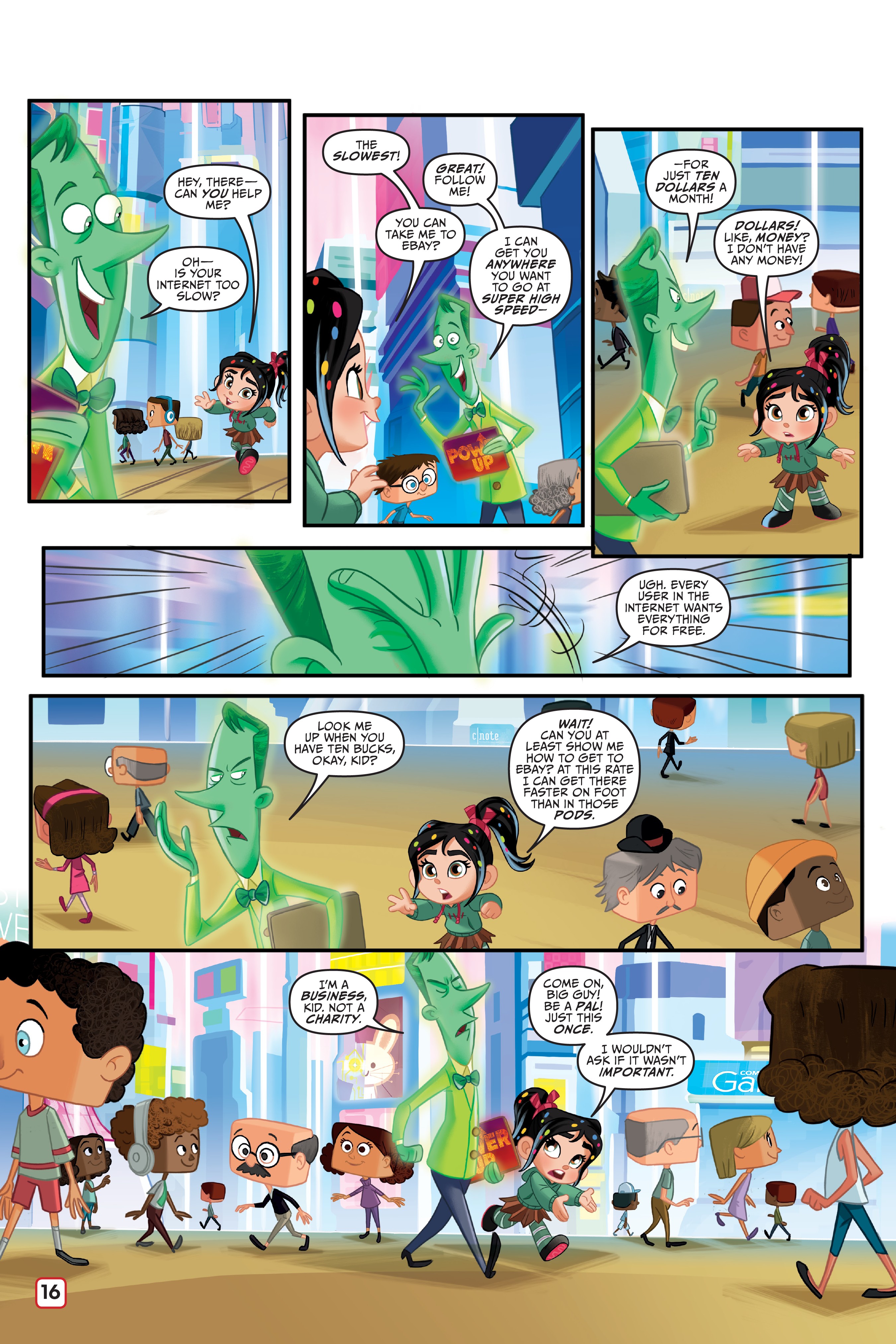 Ralph Breaks The Internet: Click Start--A Select-Your-Story Adventure (2018) issue 1 - Page 15