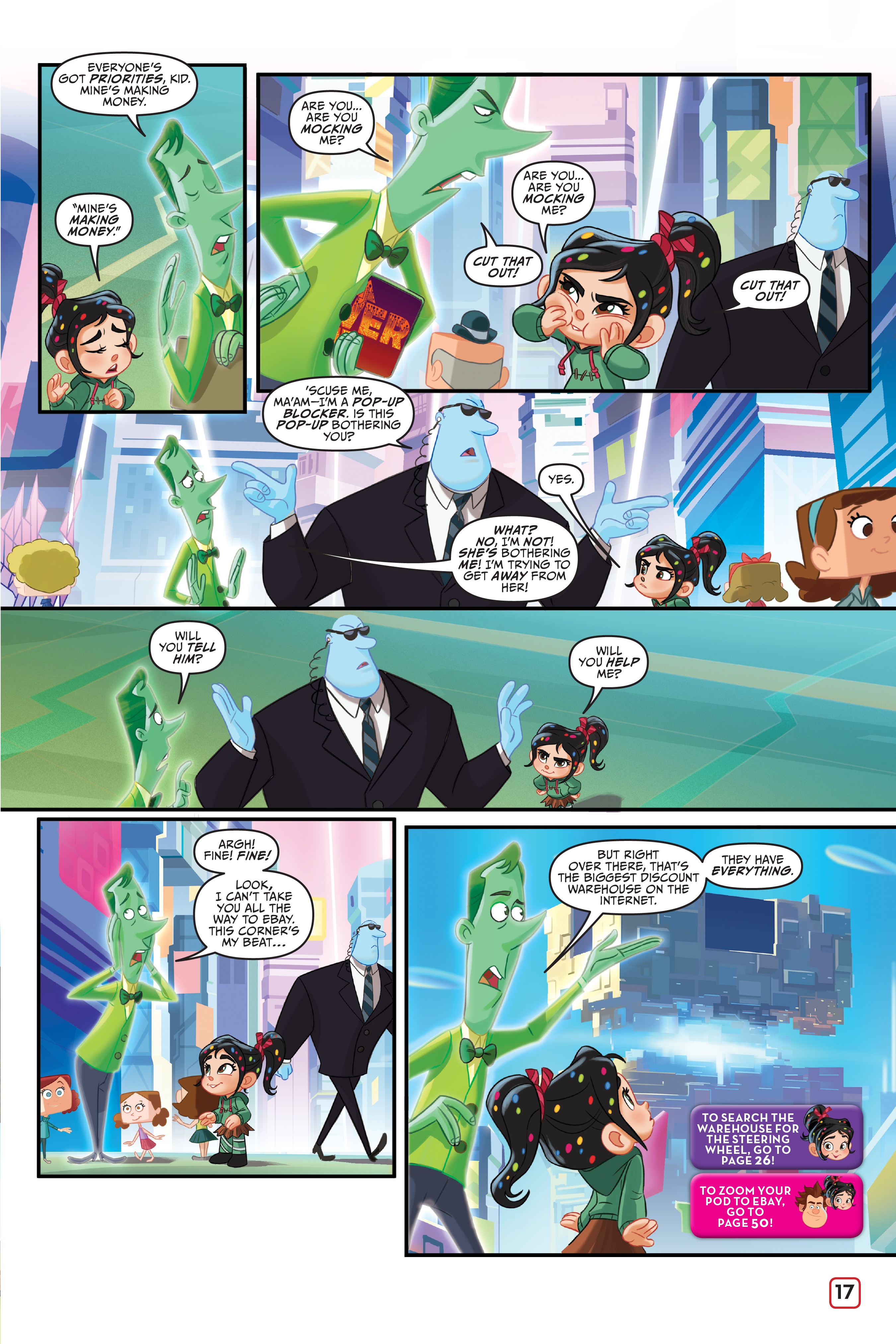 Ralph Breaks The Internet: Click Start--A Select-Your-Story Adventure (2018) issue 1 - Page 16