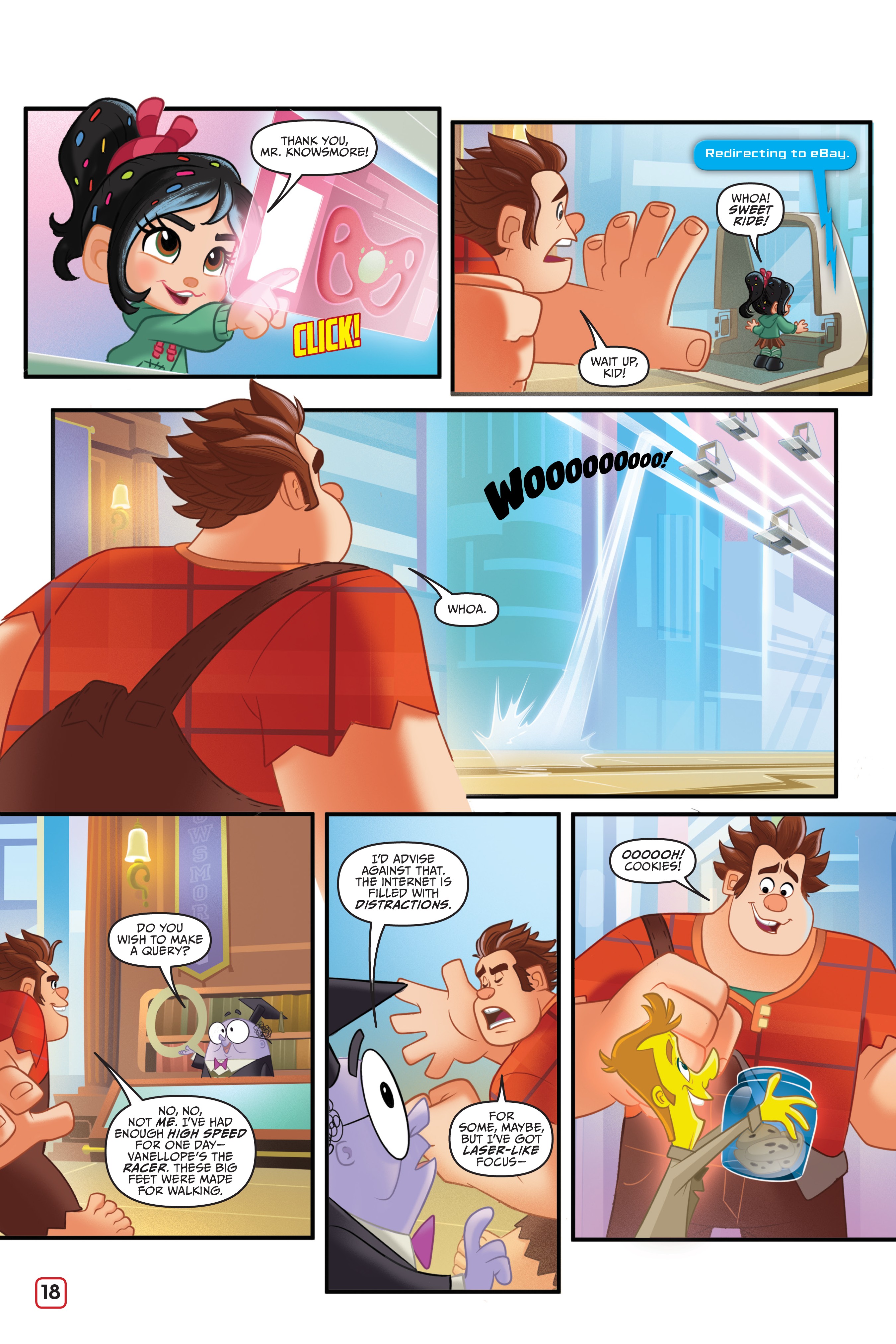 Ralph Breaks The Internet: Click Start--A Select-Your-Story Adventure (2018) issue 1 - Page 17