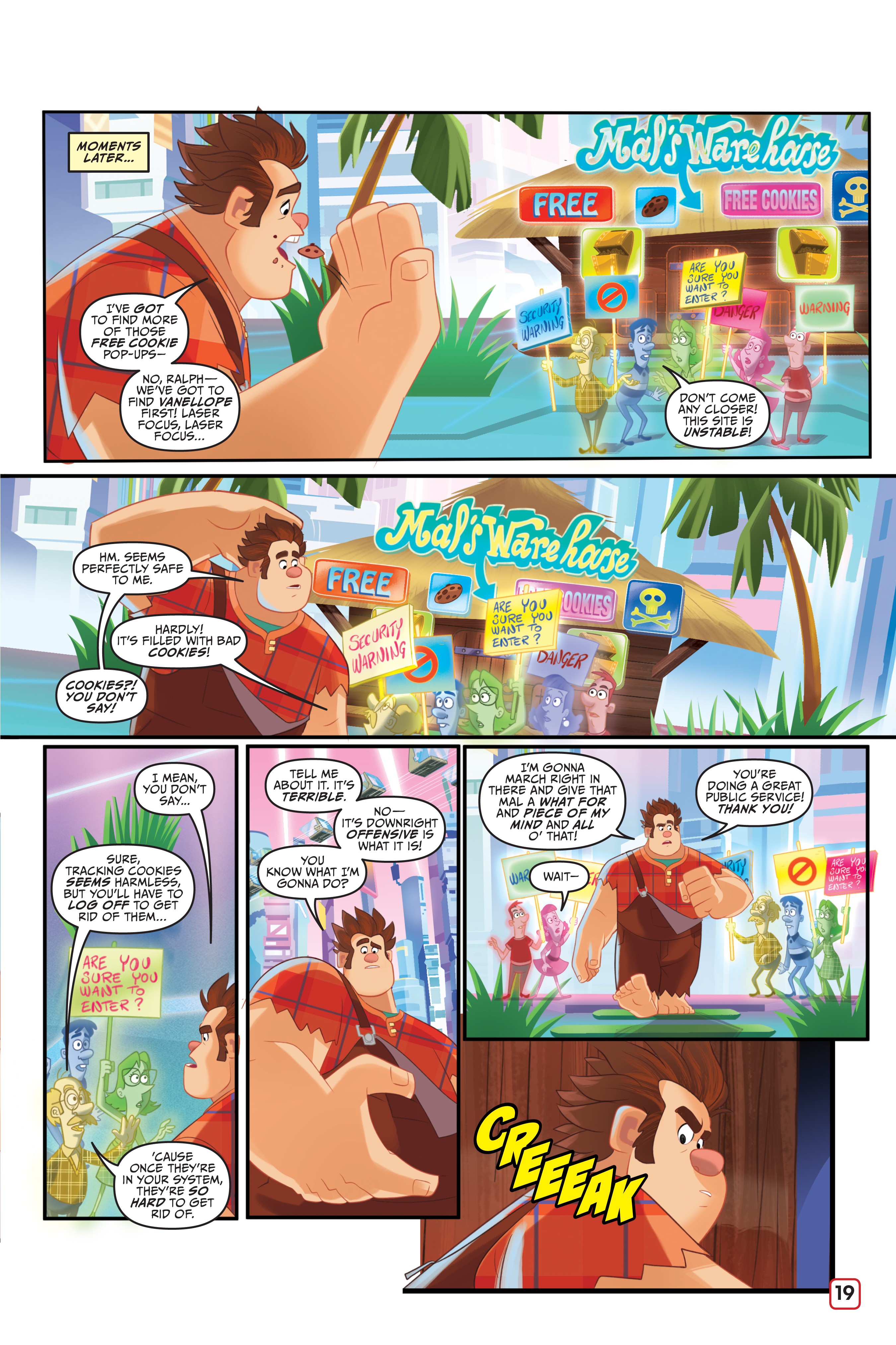 Ralph Breaks The Internet: Click Start--A Select-Your-Story Adventure (2018) issue 1 - Page 18