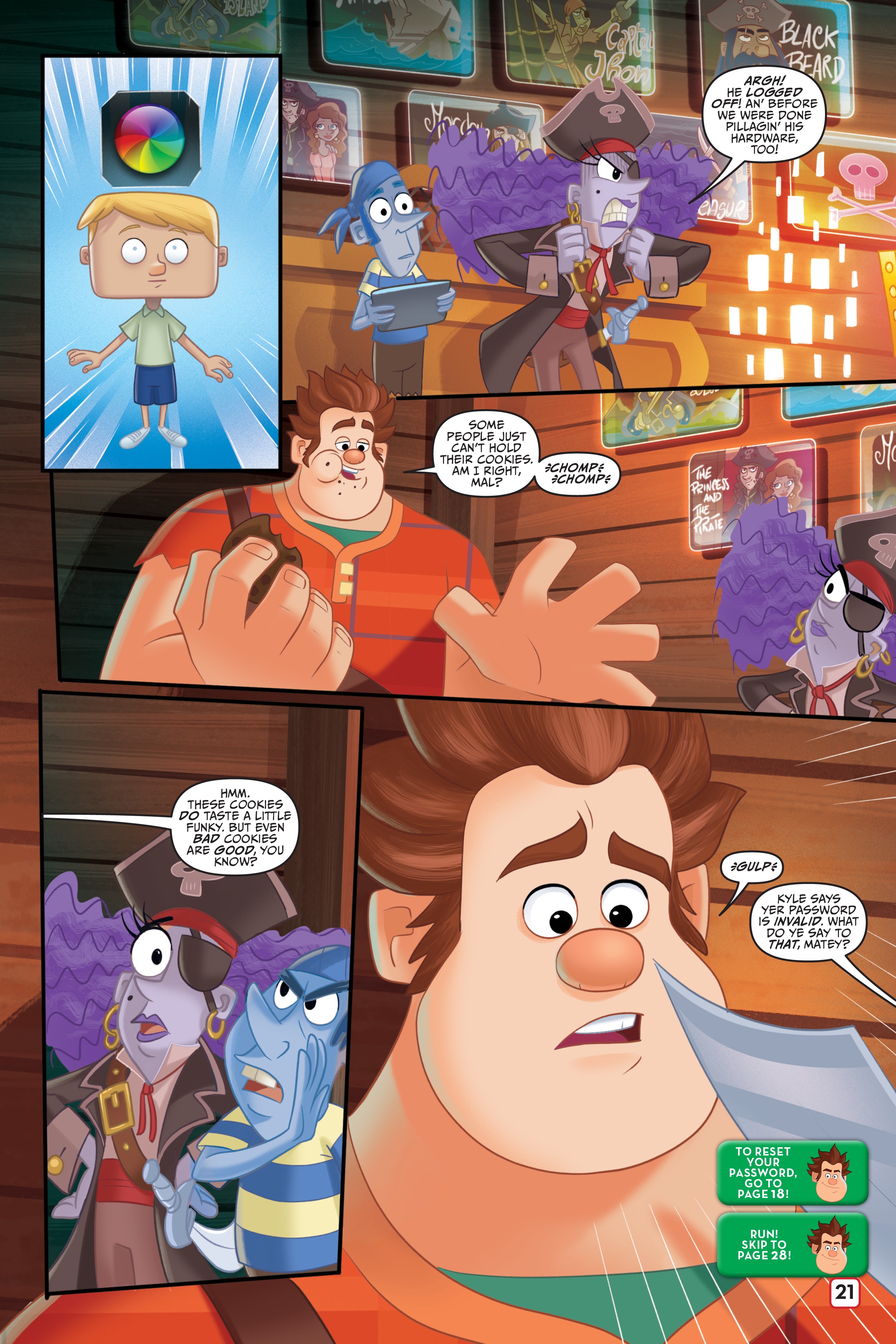 Ralph Breaks The Internet: Click Start--A Select-Your-Story Adventure (2018) issue 1 - Page 20