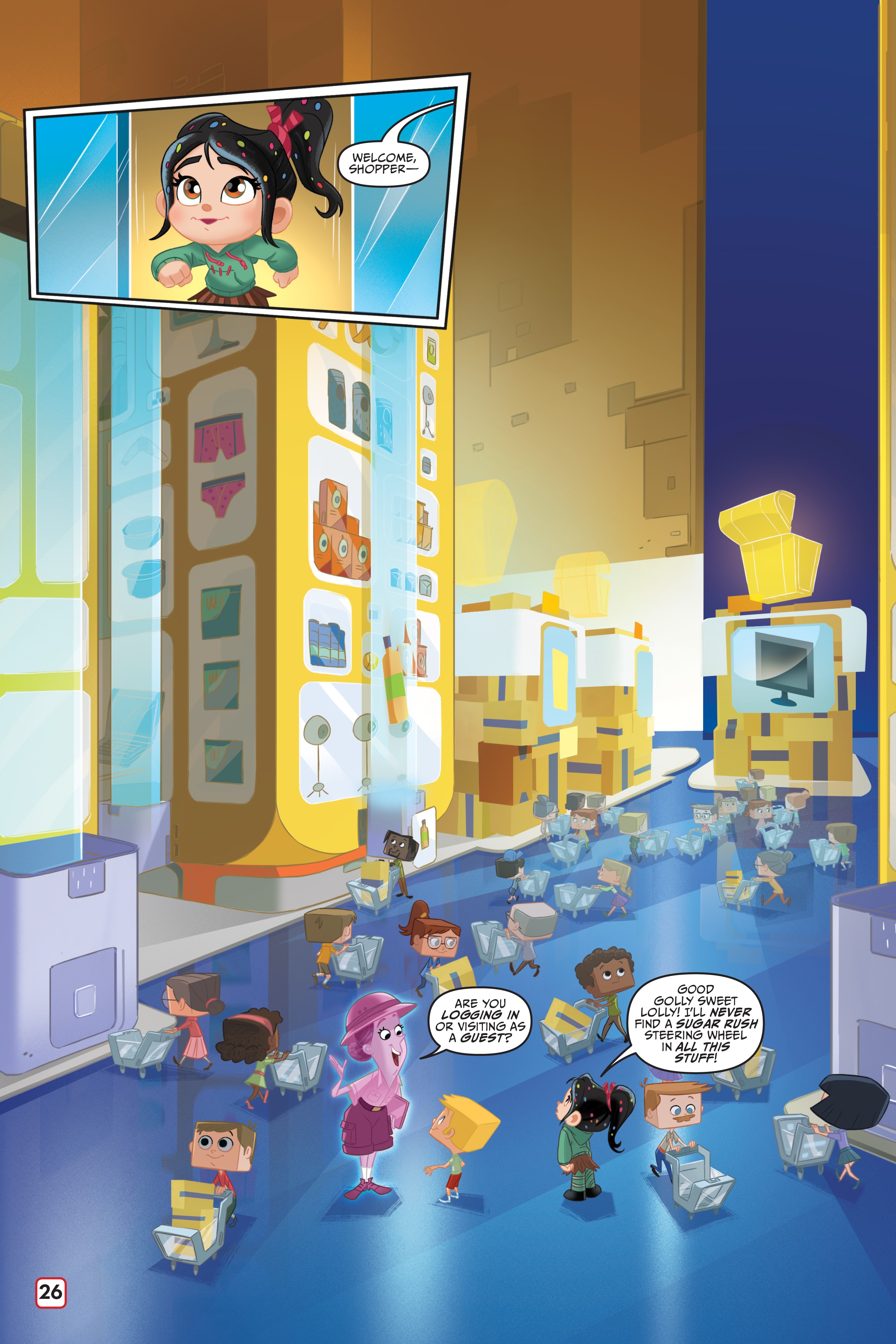 Ralph Breaks The Internet: Click Start--A Select-Your-Story Adventure (2018) issue 1 - Page 25