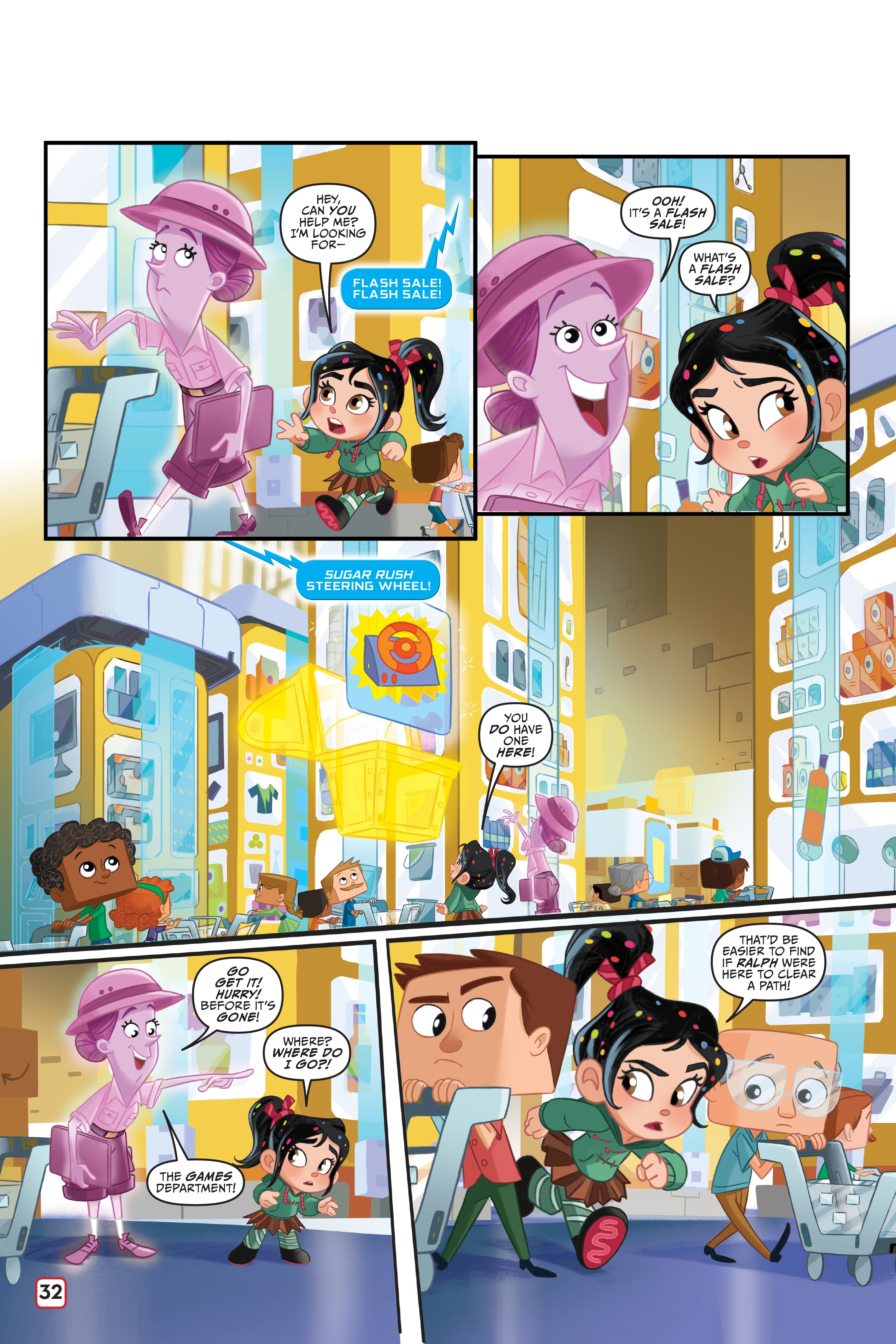 Ralph Breaks The Internet: Click Start--A Select-Your-Story Adventure (2018) issue 1 - Page 31