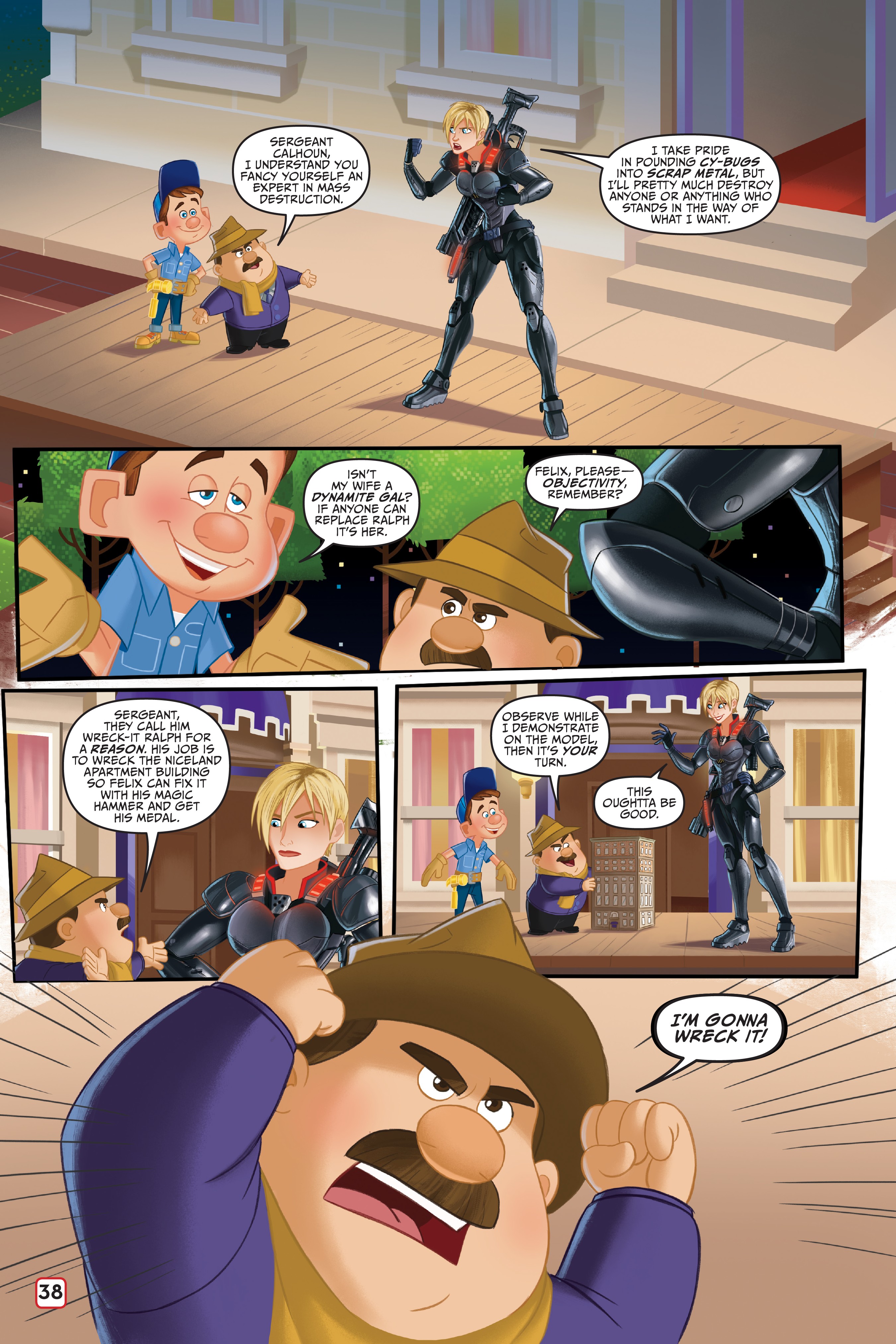 Ralph Breaks The Internet: Click Start--A Select-Your-Story Adventure (2018) issue 1 - Page 36