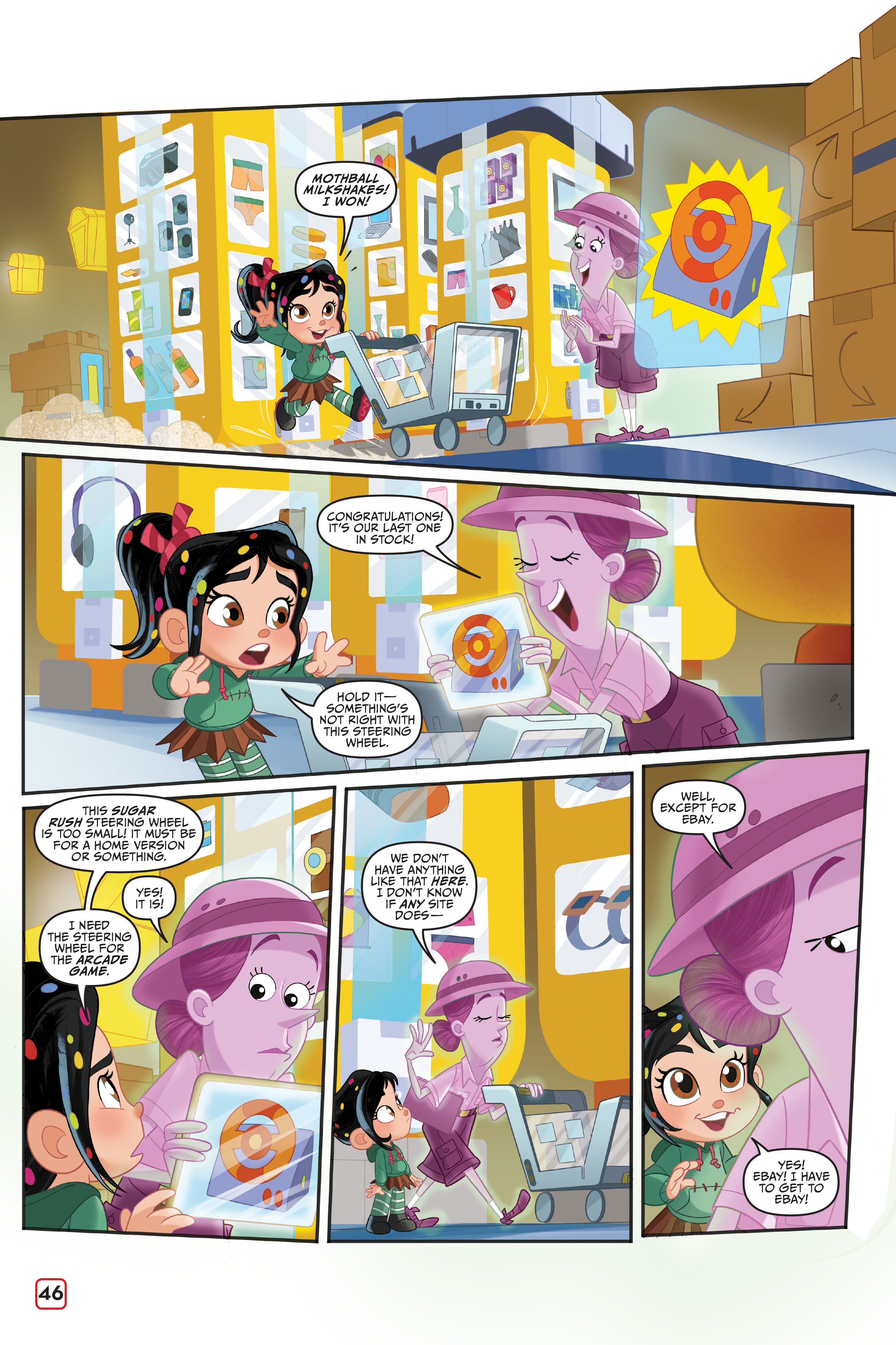 Ralph Breaks The Internet: Click Start--A Select-Your-Story Adventure (2018) issue 1 - Page 43