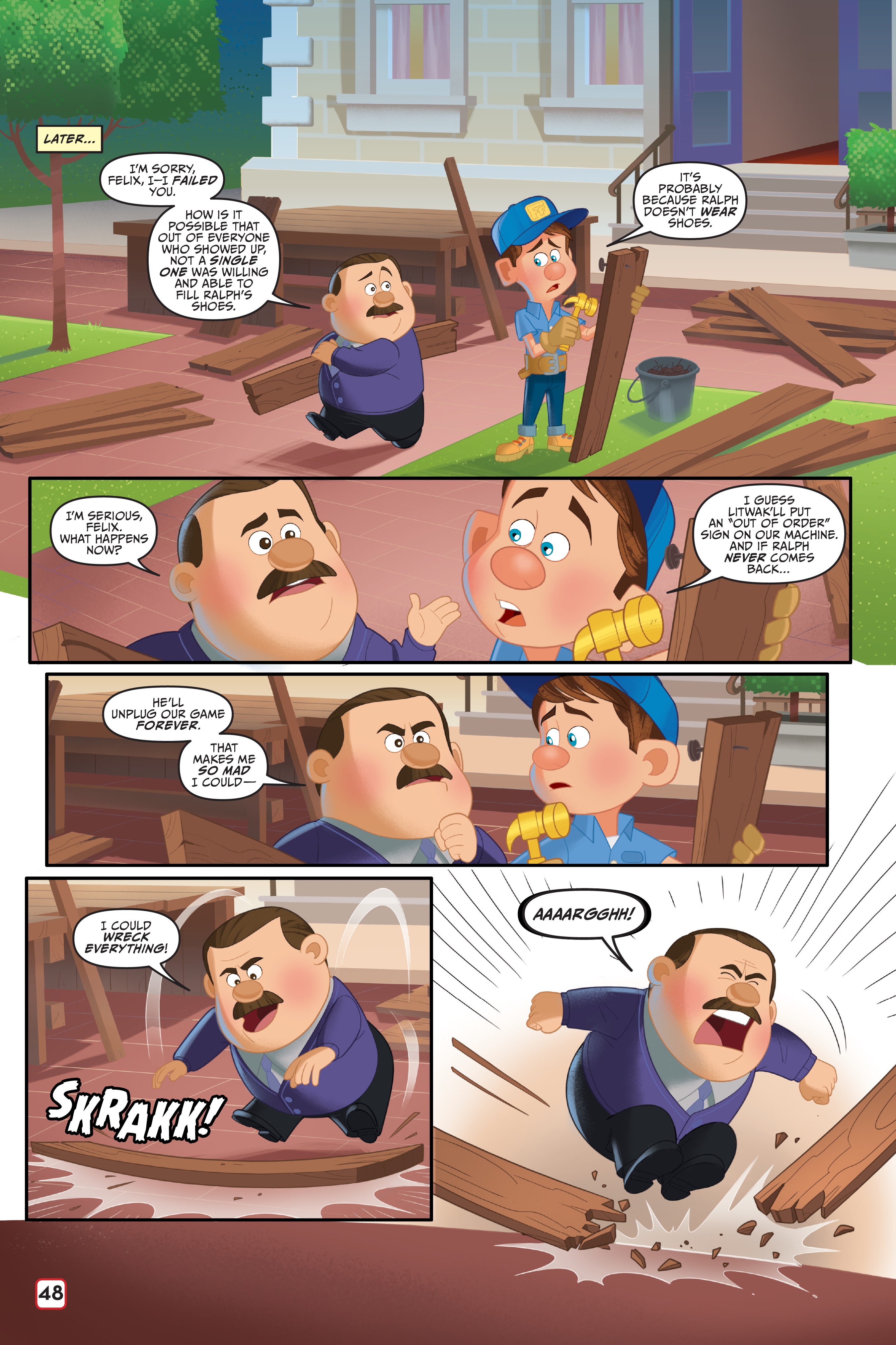 Ralph Breaks The Internet: Click Start--A Select-Your-Story Adventure (2018) issue 1 - Page 45