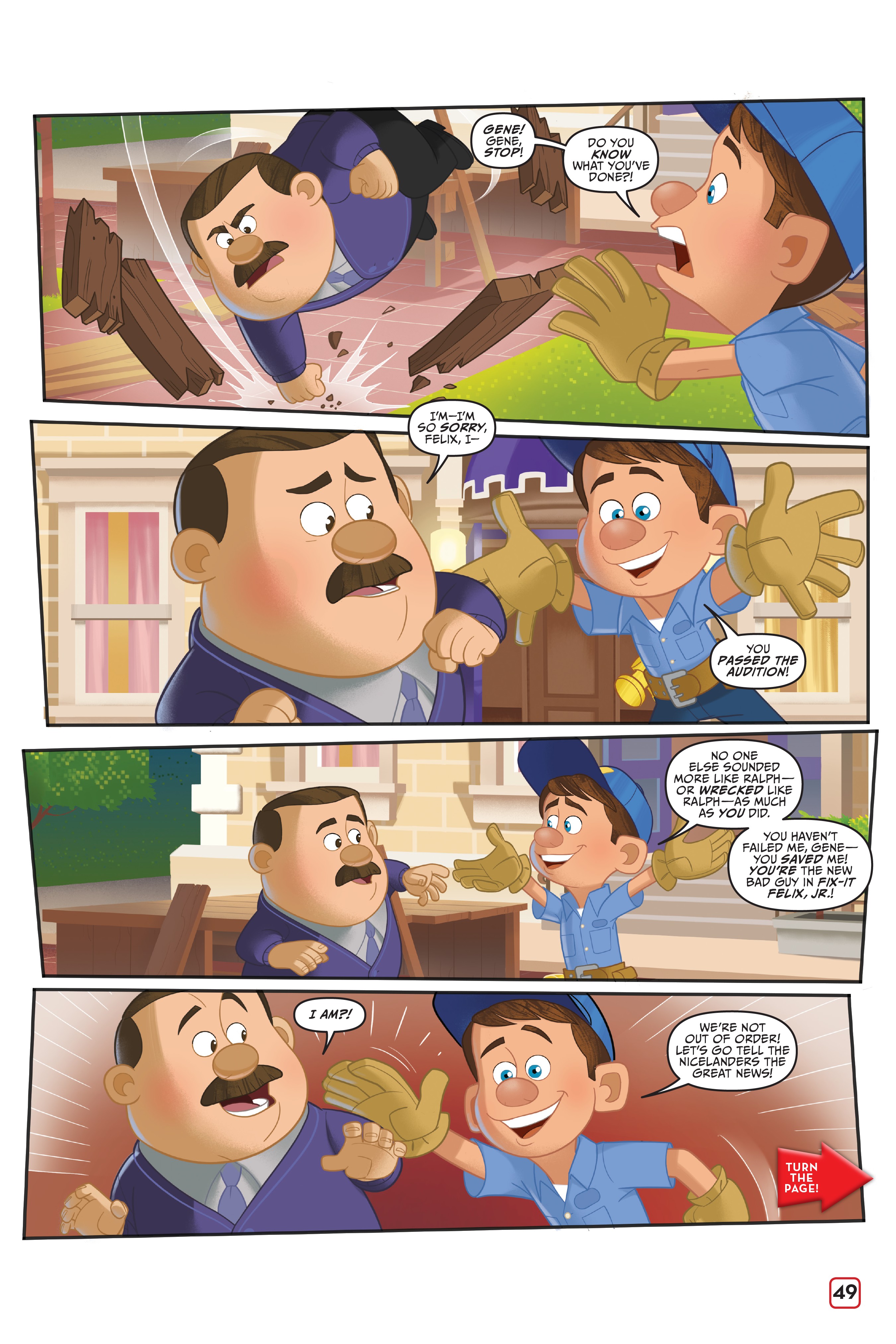 Ralph Breaks The Internet: Click Start--A Select-Your-Story Adventure (2018) issue 1 - Page 46