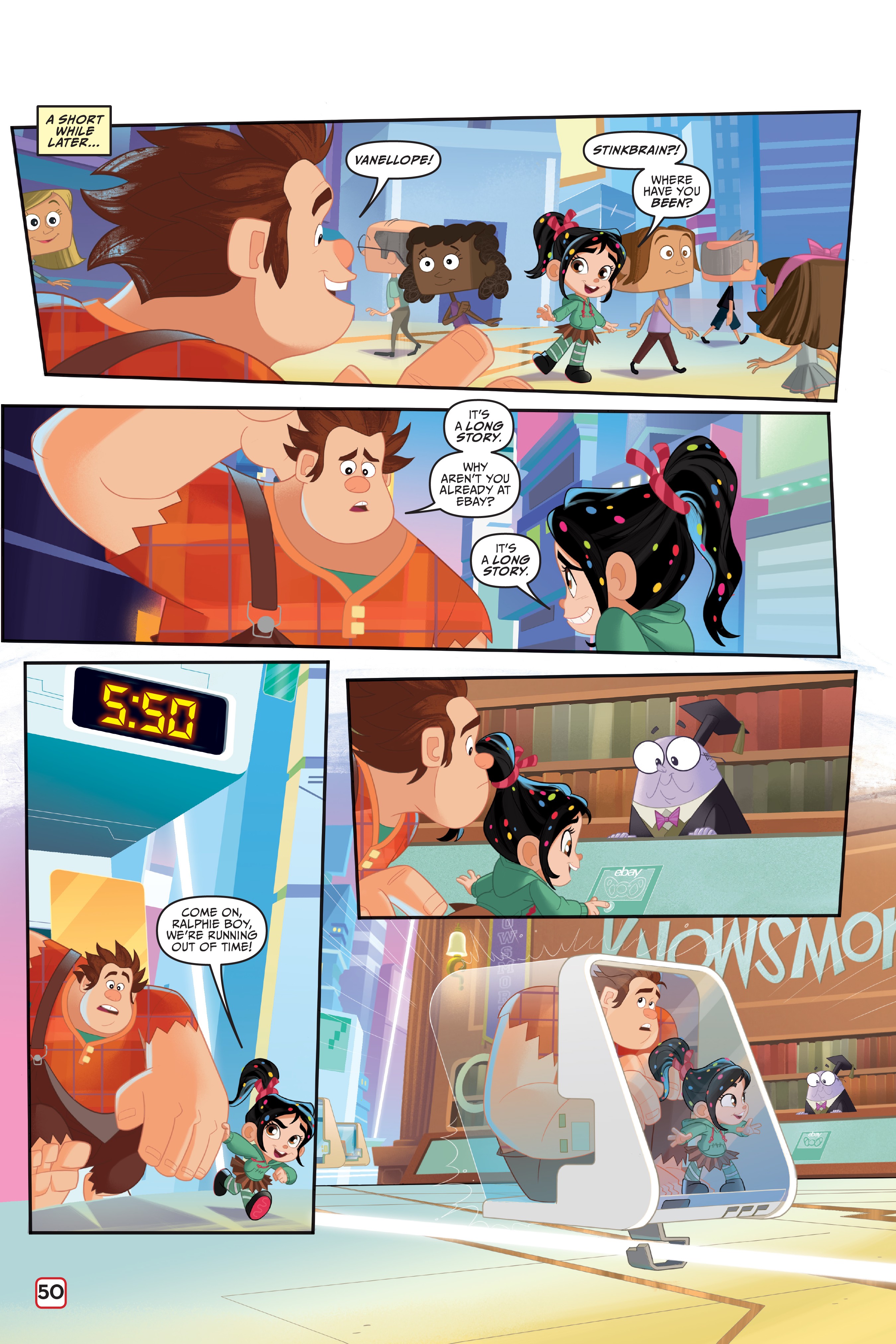 Ralph Breaks The Internet: Click Start--A Select-Your-Story Adventure (2018) issue 1 - Page 47