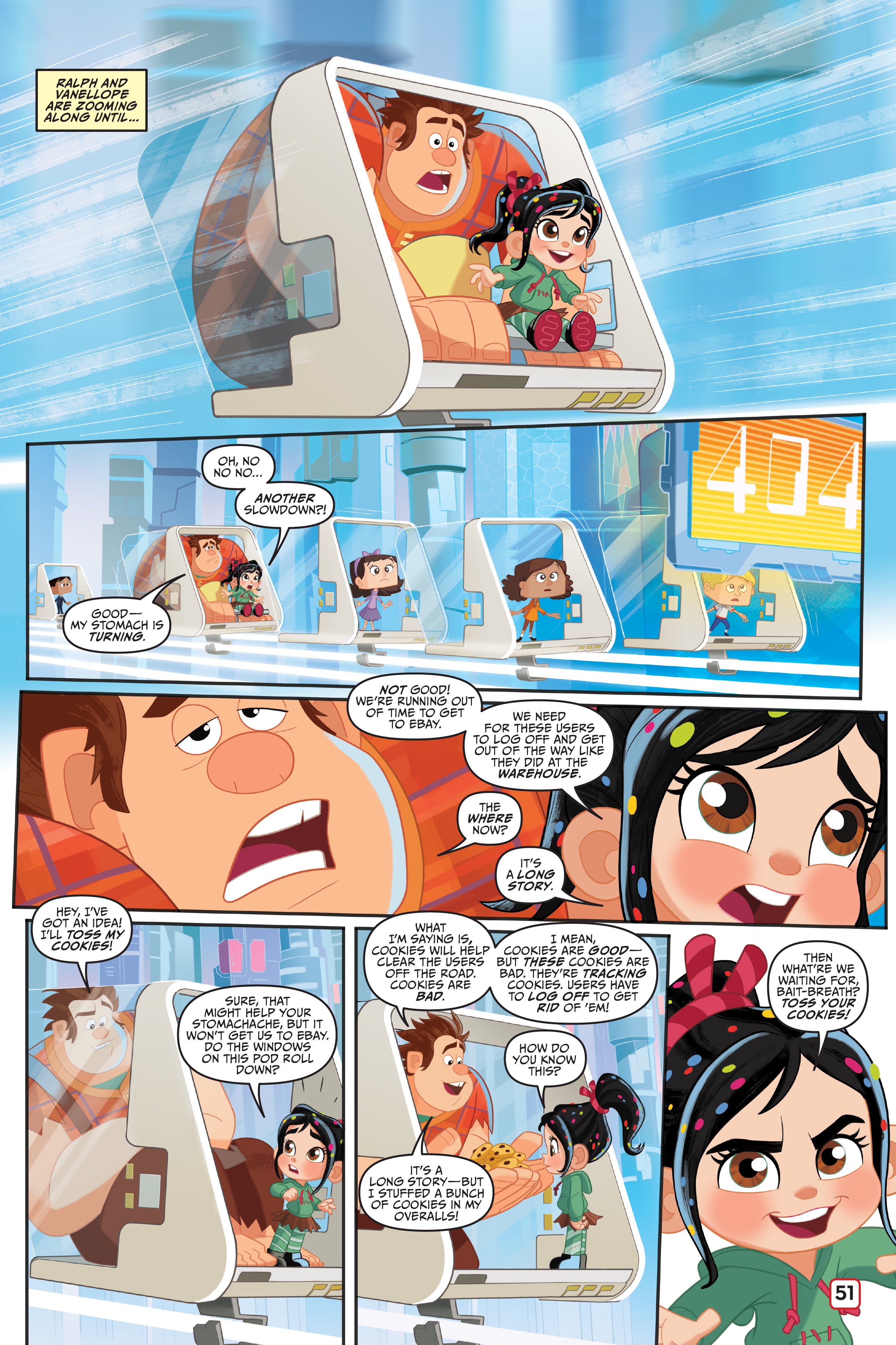 Ralph Breaks The Internet: Click Start--A Select-Your-Story Adventure (2018) issue 1 - Page 48