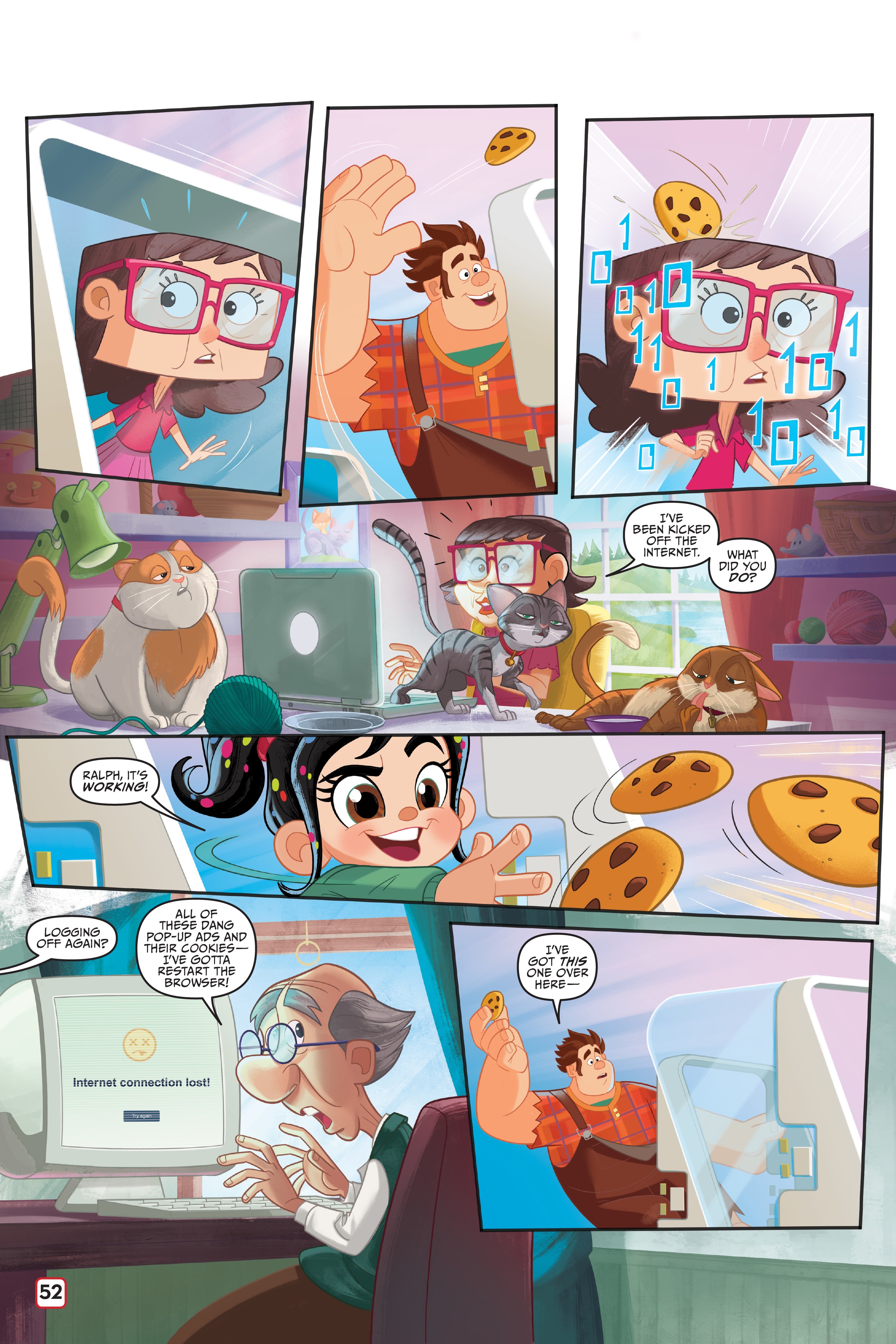 Ralph Breaks The Internet: Click Start--A Select-Your-Story Adventure (2018) issue 1 - Page 49