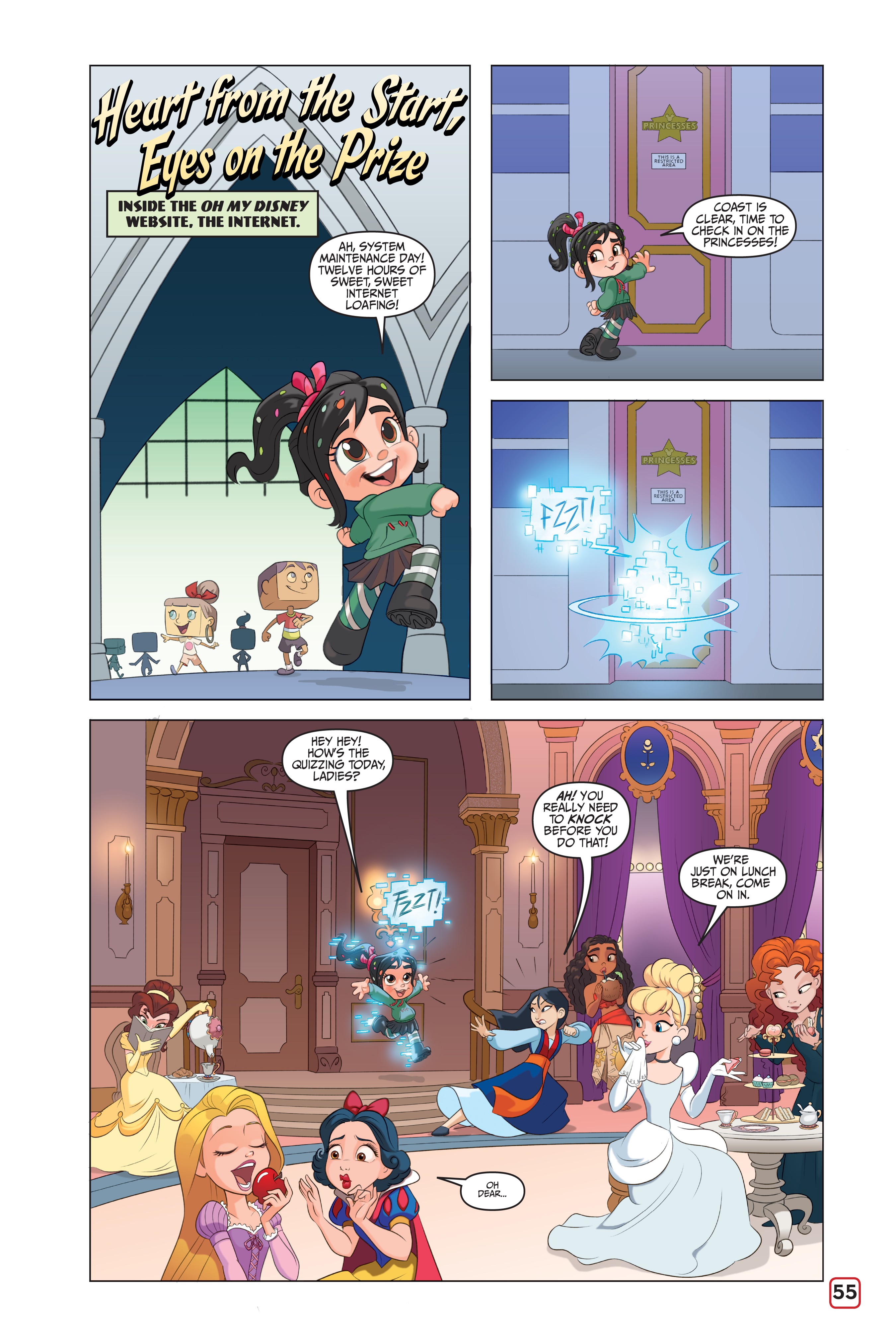 Ralph Breaks The Internet: Click Start--A Select-Your-Story Adventure (2018) issue 1 - Page 52