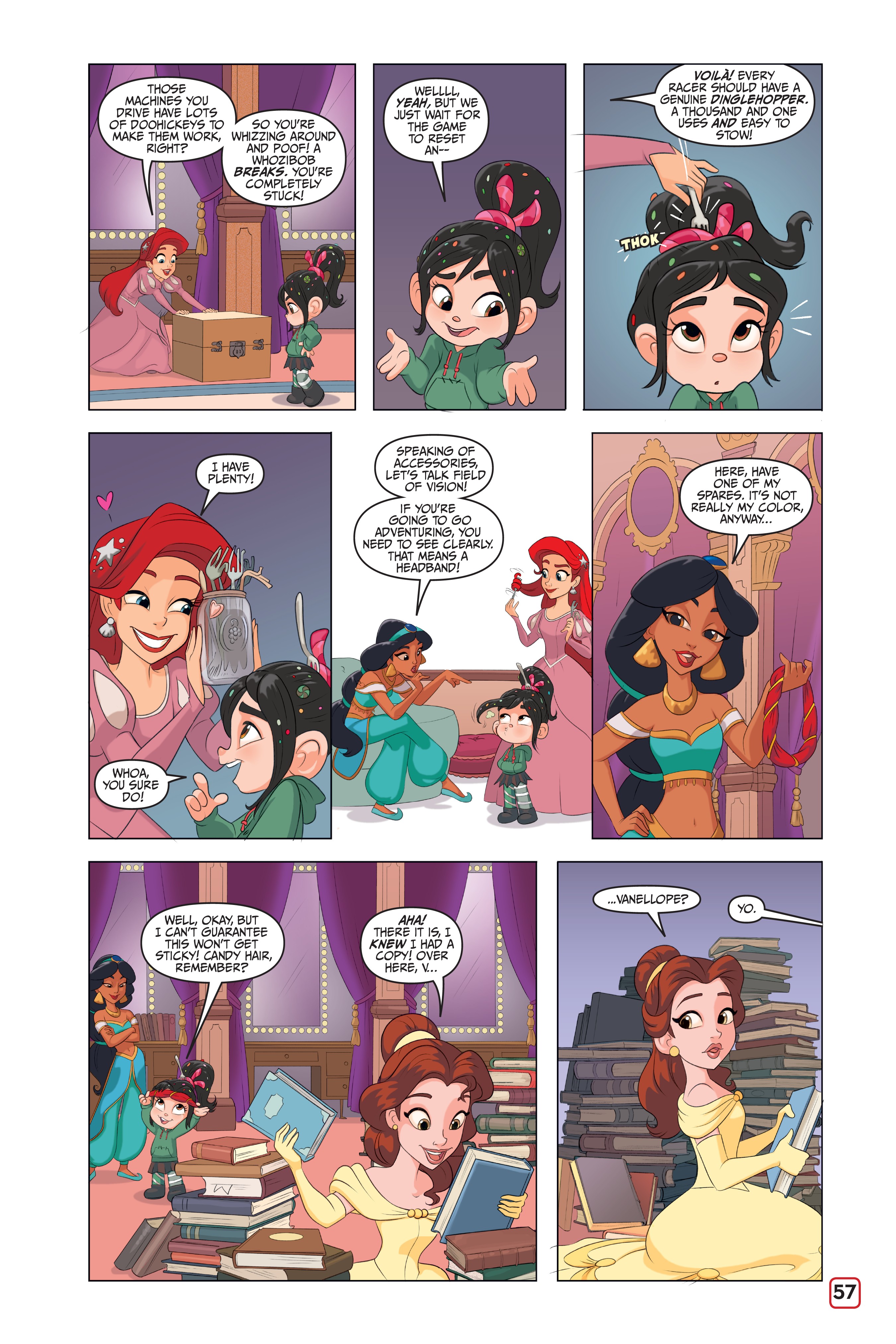 Ralph Breaks The Internet: Click Start--A Select-Your-Story Adventure (2018) issue 1 - Page 54