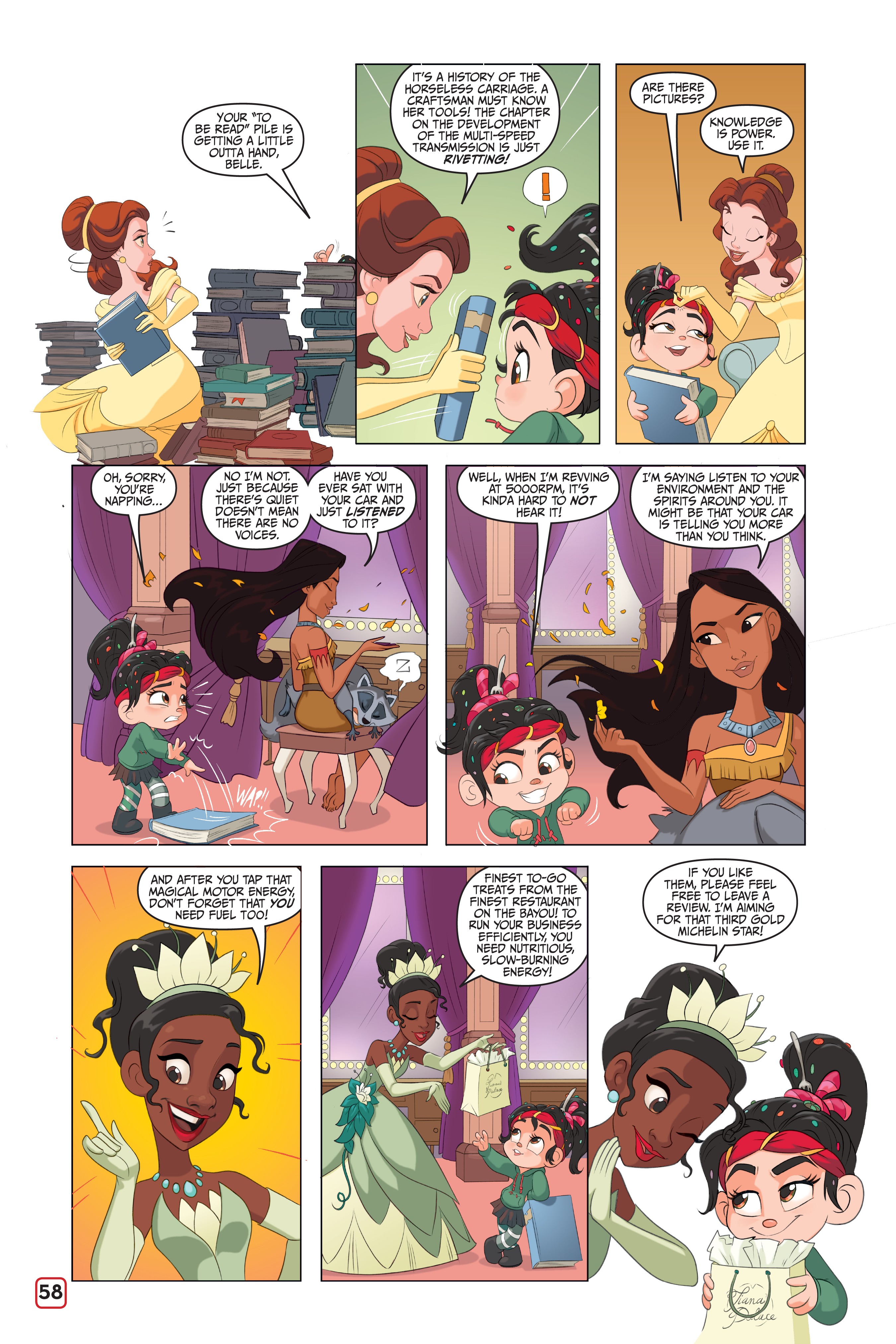 Ralph Breaks The Internet: Click Start--A Select-Your-Story Adventure (2018) issue 1 - Page 55