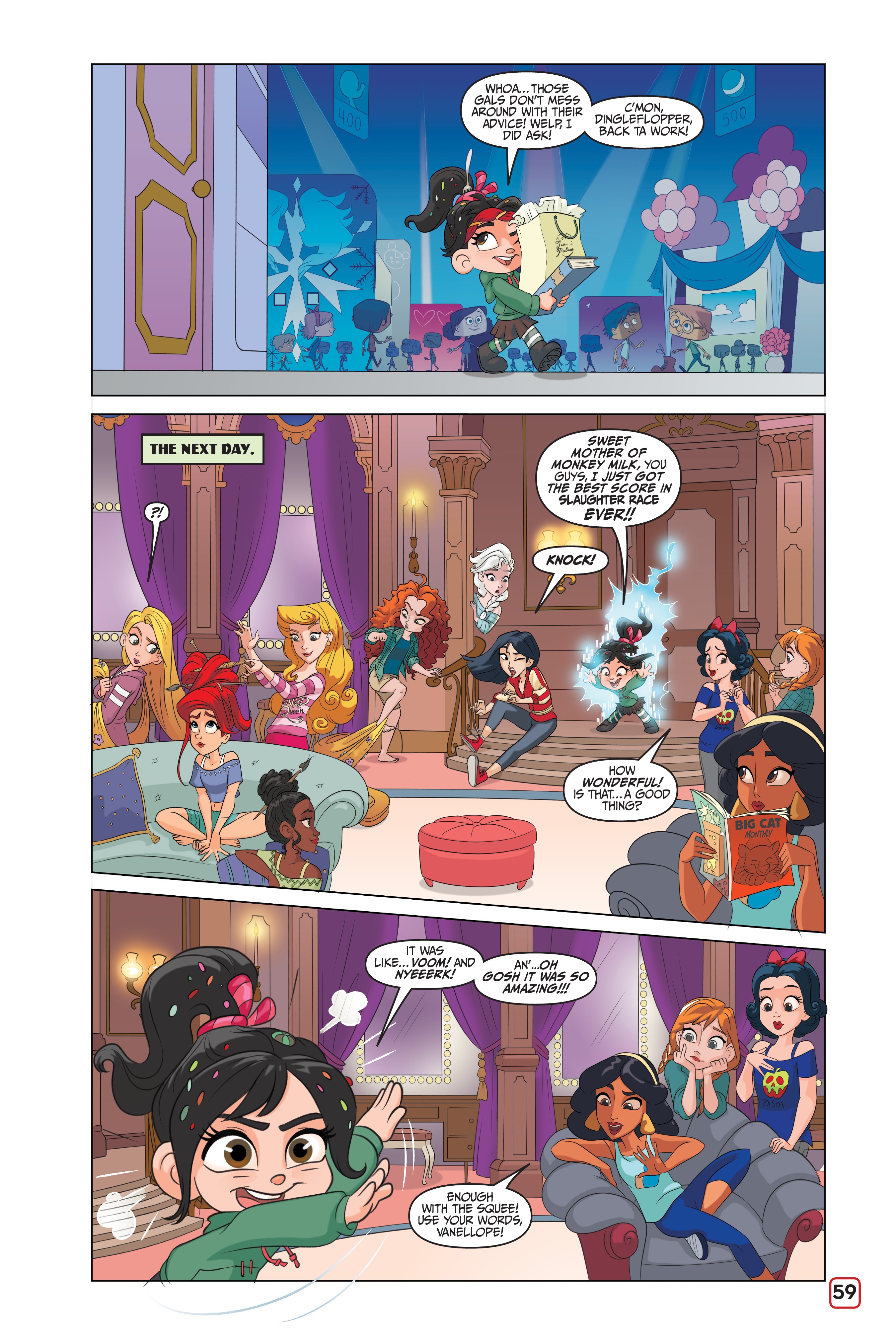 Ralph Breaks The Internet: Click Start--A Select-Your-Story Adventure (2018) issue 1 - Page 56