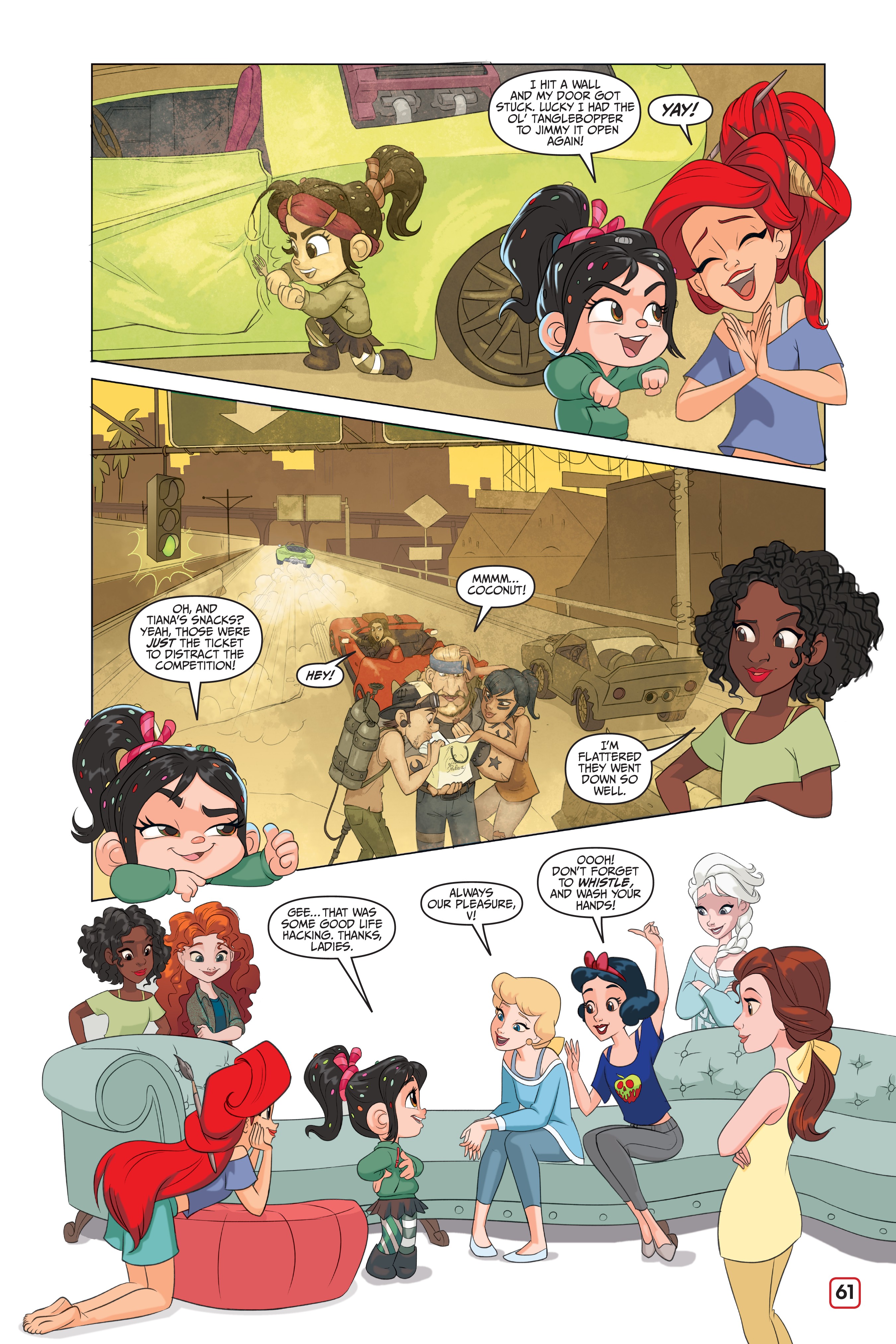 Ralph Breaks The Internet: Click Start--A Select-Your-Story Adventure (2018) issue 1 - Page 58