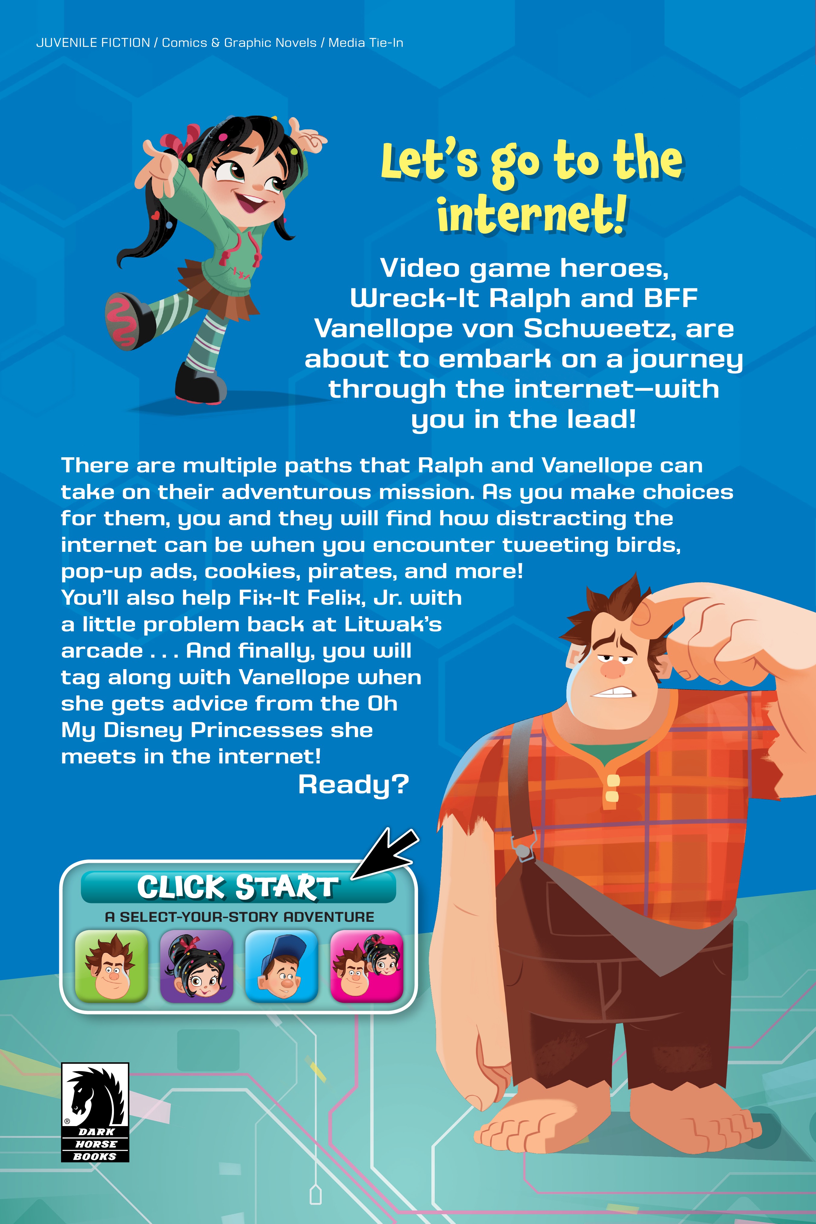 Ralph Breaks The Internet: Click Start--A Select-Your-Story Adventure (2018) issue 1 - Page 61