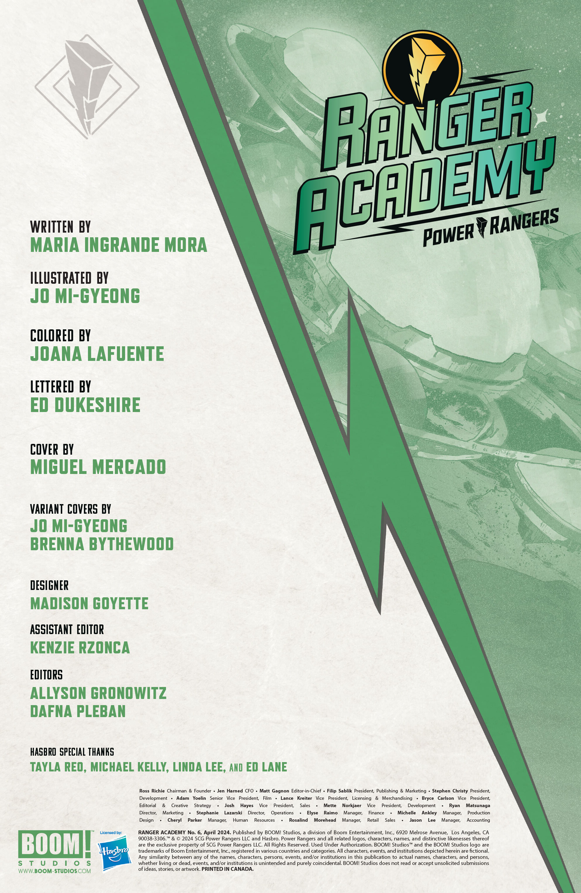 Ranger Academy (2023-) issue 6 - Page 2