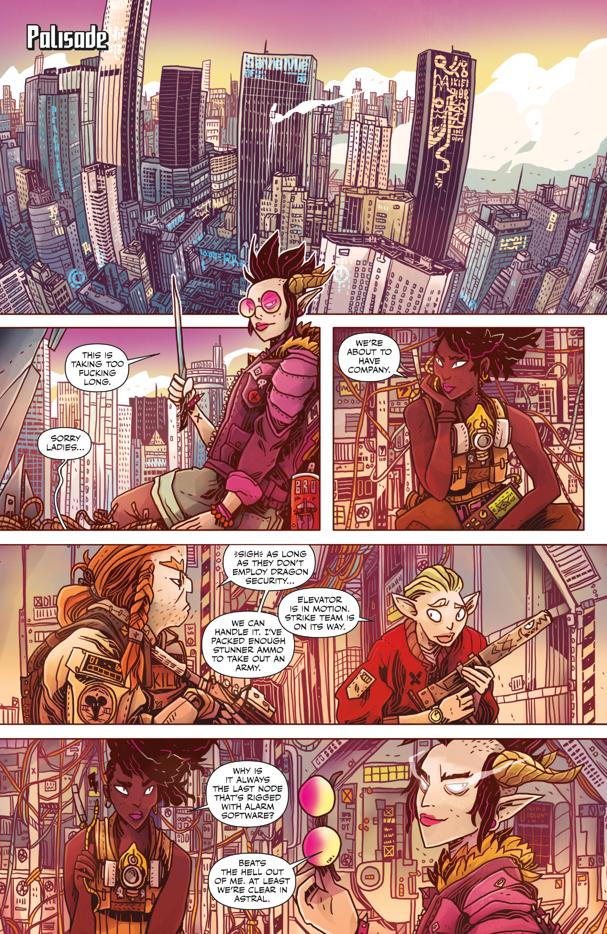 Rat Queens Special: Neon Static (2018-) issue 1 - Page 8