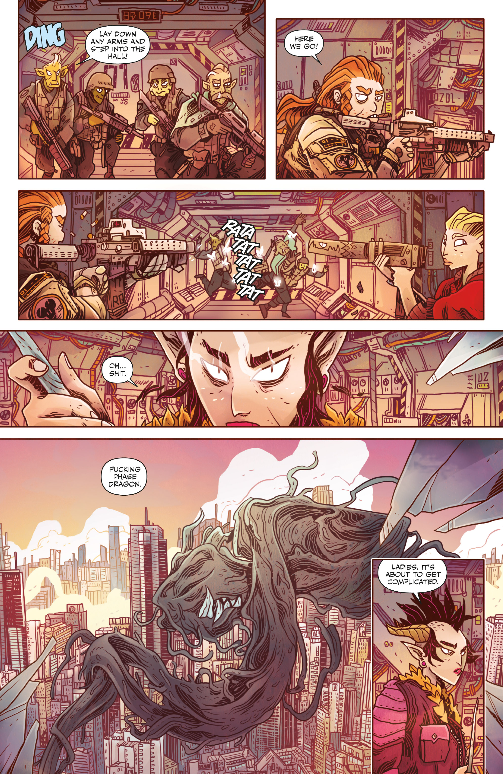 Rat Queens Special: Neon Static (2018-) issue 1 - Page 9