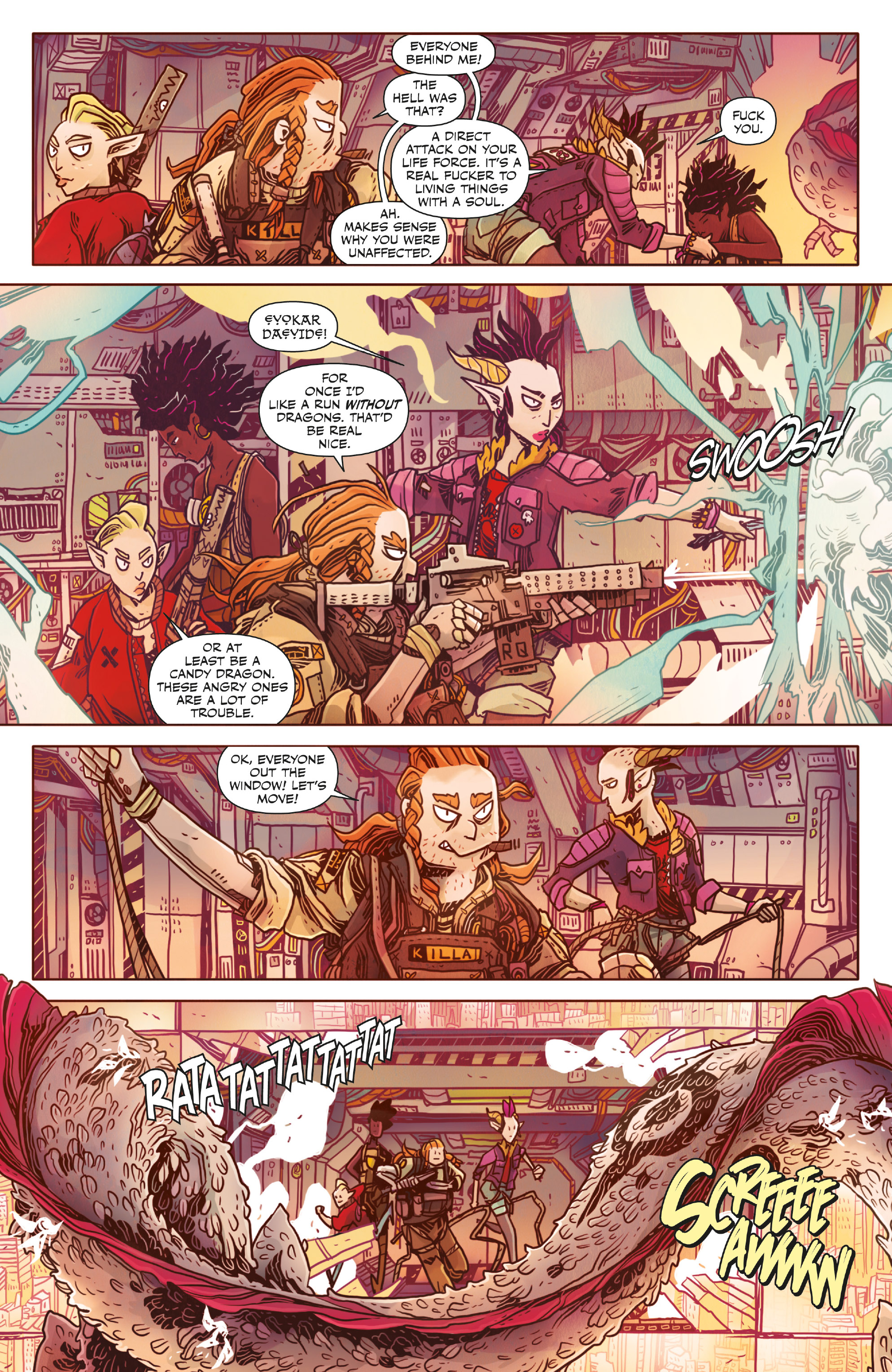 Rat Queens Special: Neon Static (2018-) issue 1 - Page 11