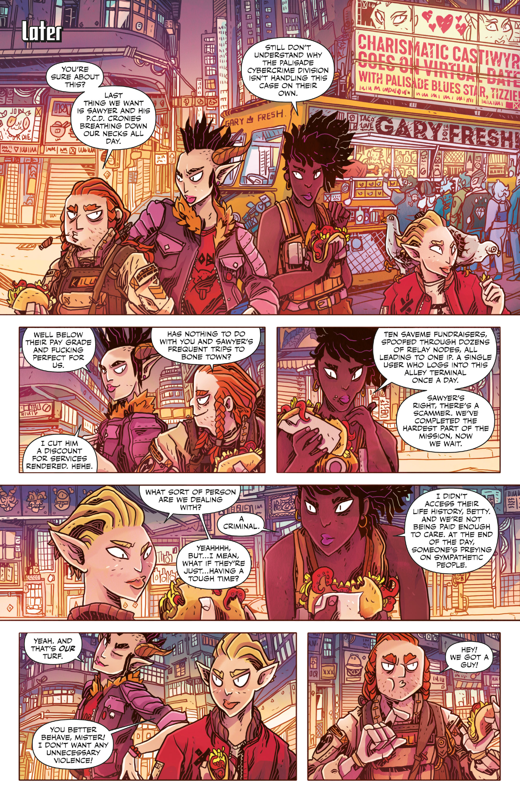 Rat Queens Special: Neon Static (2018-) issue 1 - Page 14