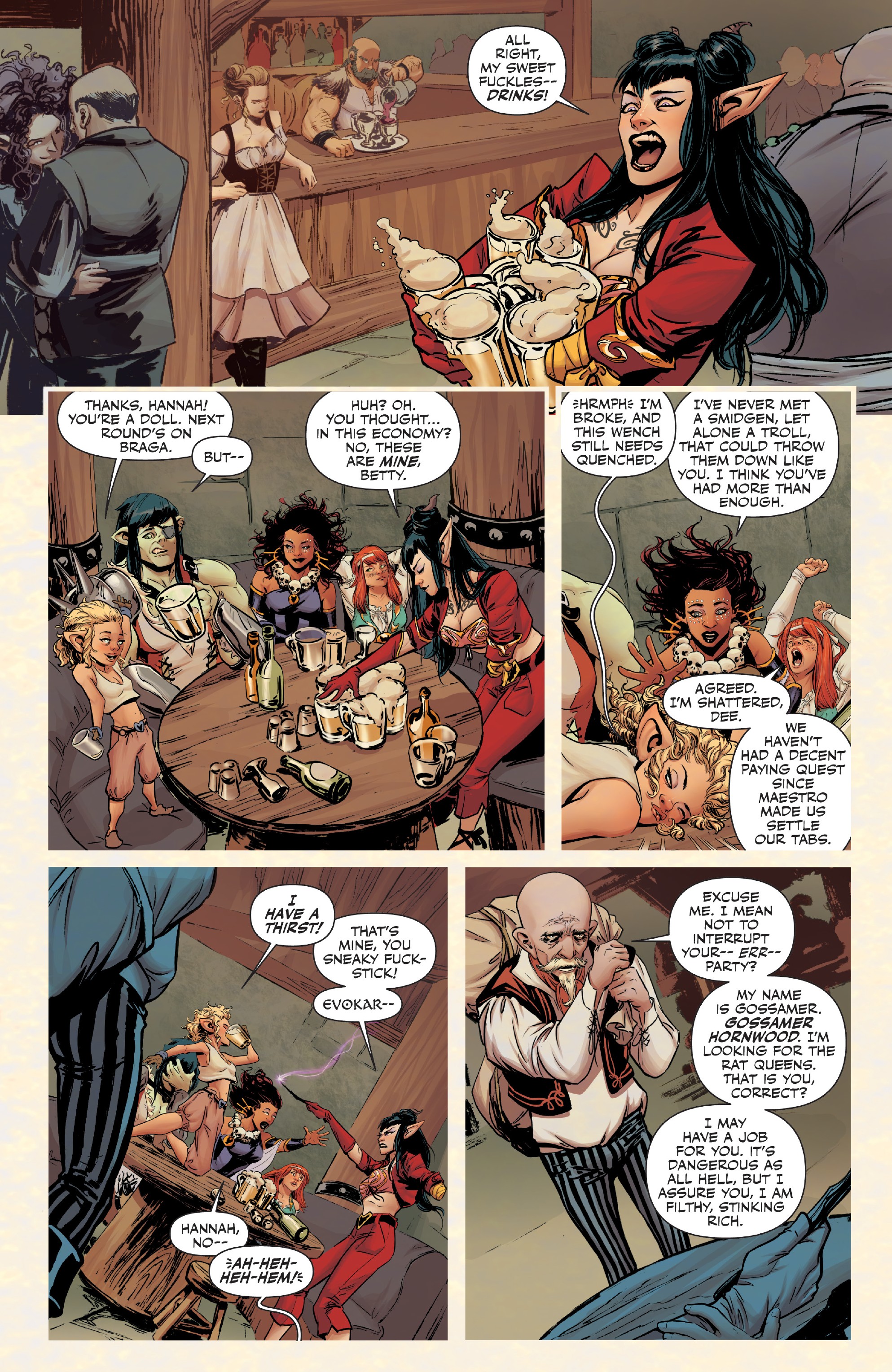 Rat Queens Special: Swamp Romp (2019): Chapter 1 - Page 3