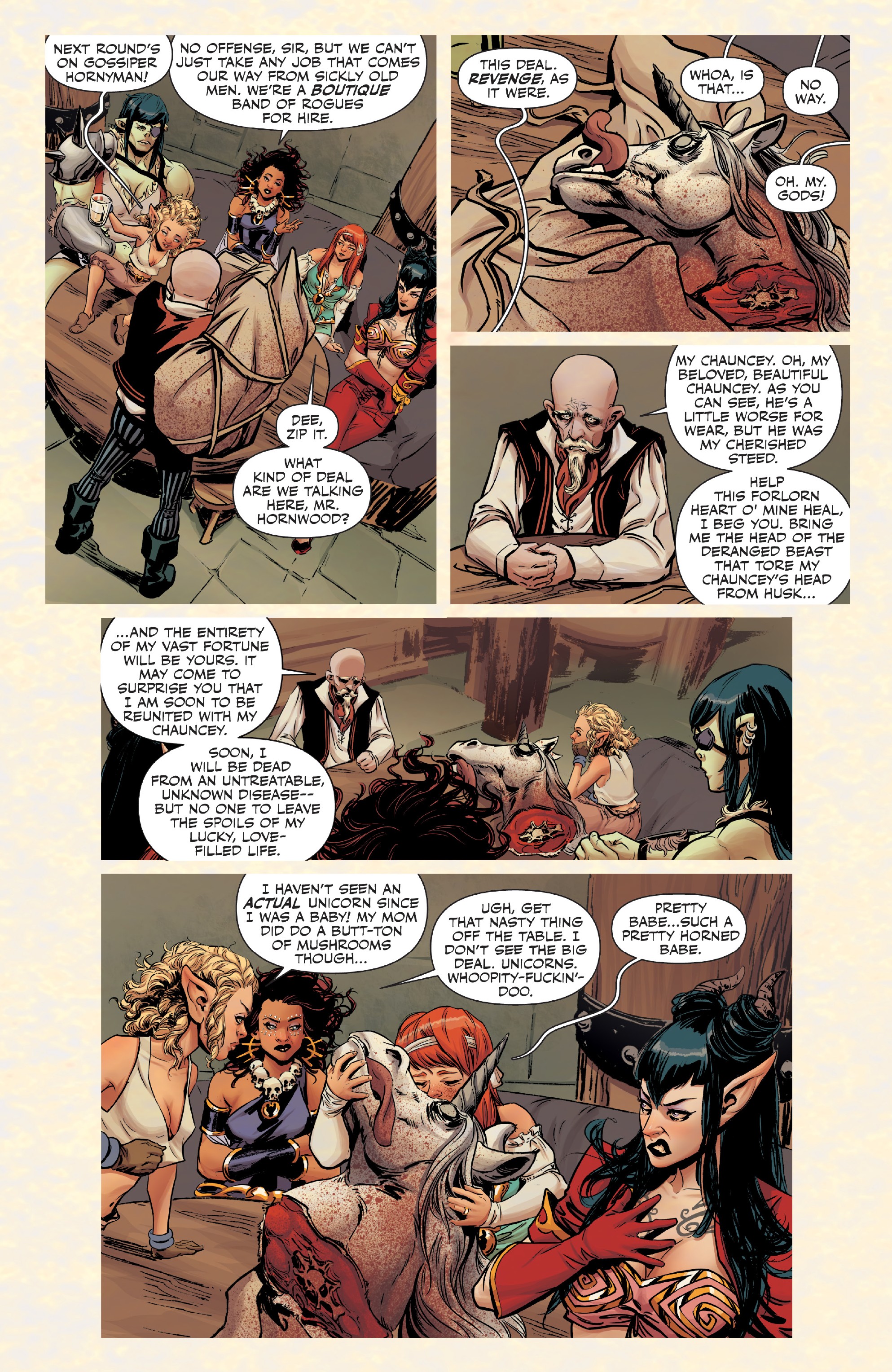 Rat Queens Special: Swamp Romp (2019): Chapter 1 - Page 4