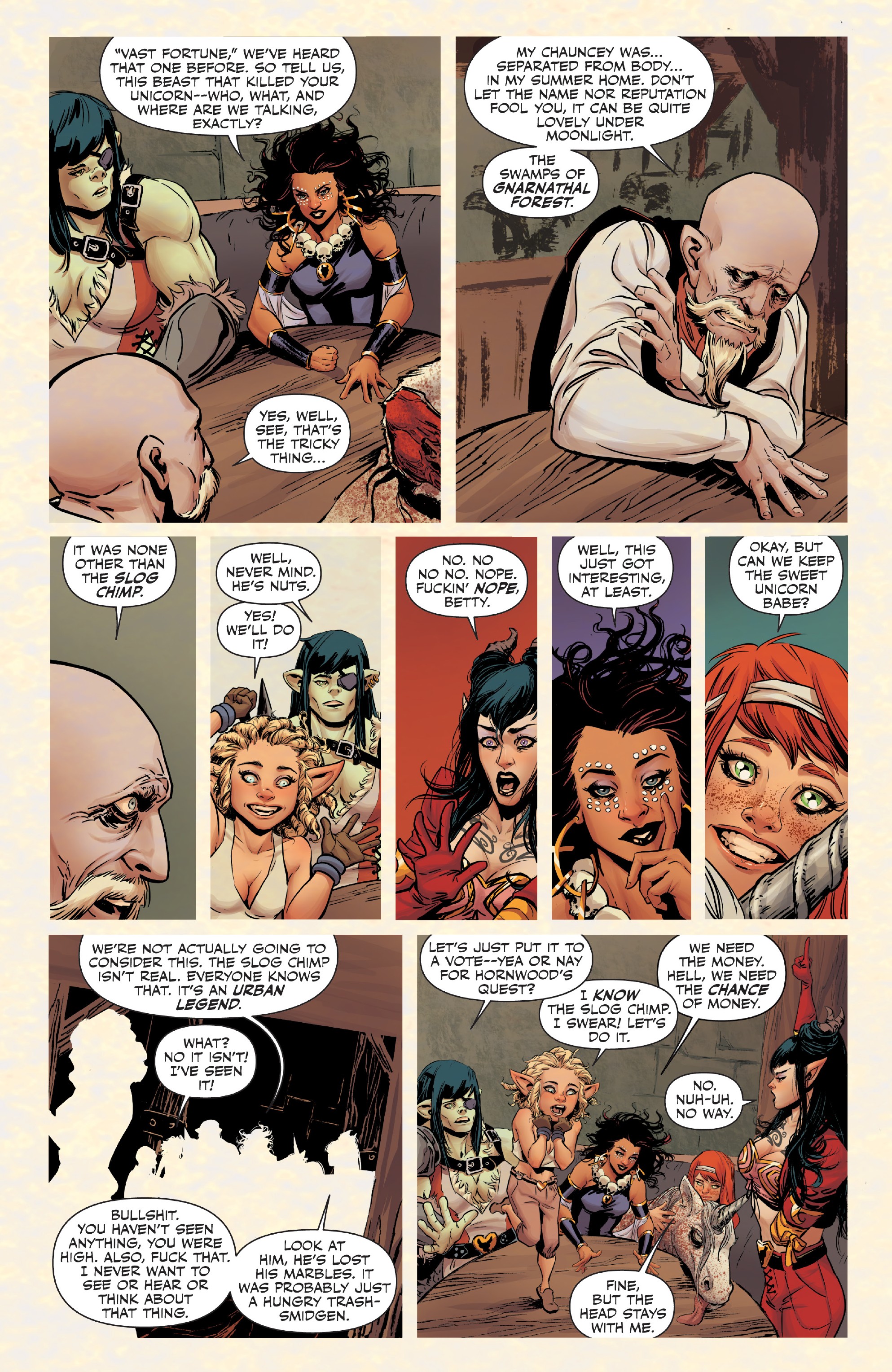 Rat Queens Special: Swamp Romp (2019): Chapter 1 - Page 5