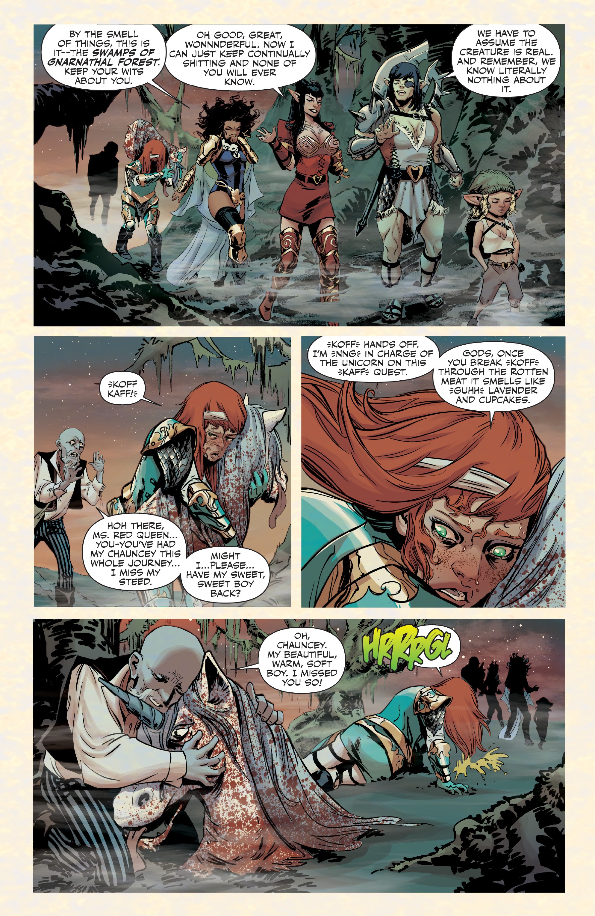 Rat Queens Special: Swamp Romp (2019) issue 1 - Page 8