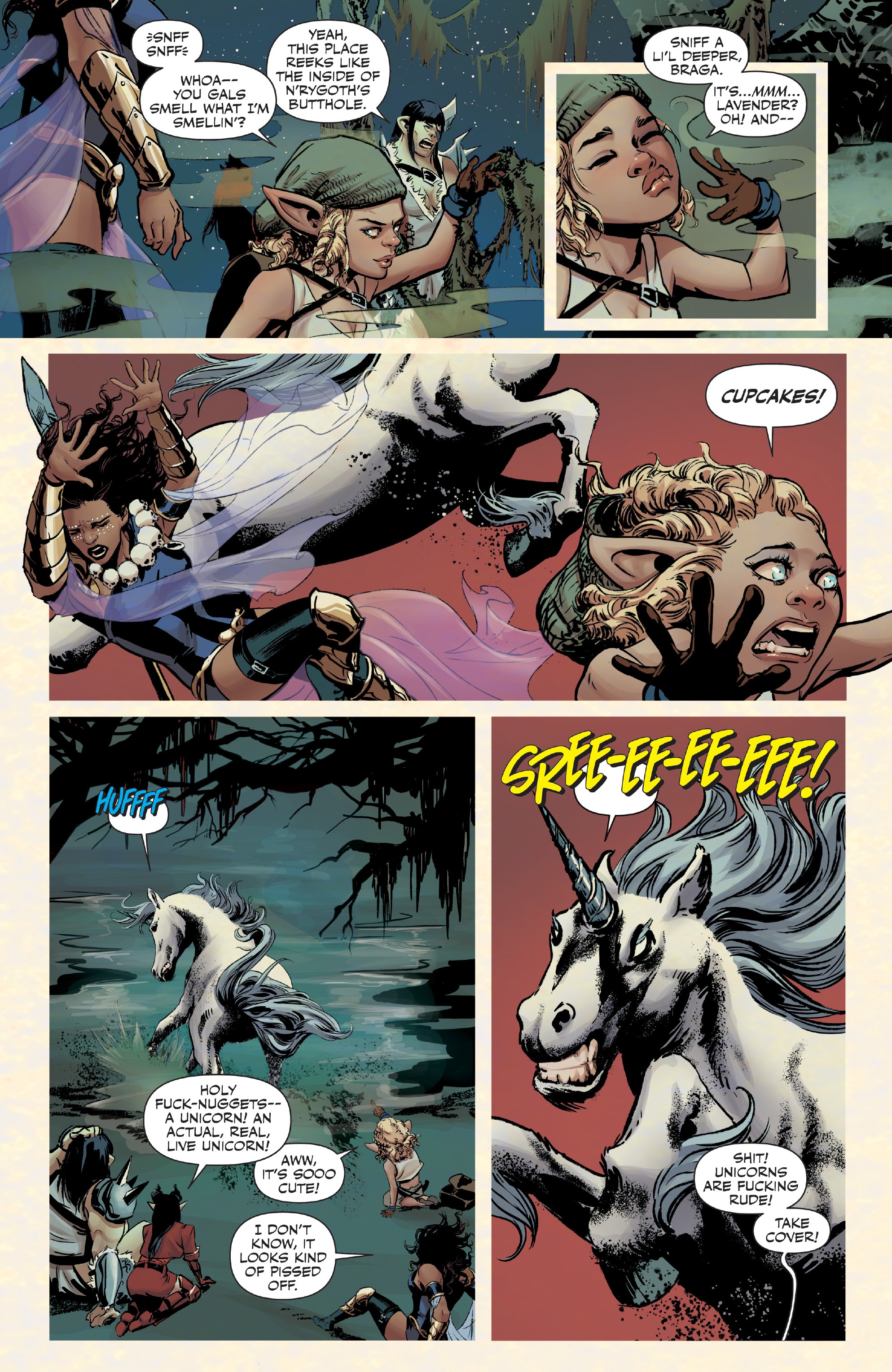 Rat Queens Special: Swamp Romp (2019) issue 1 - Page 10