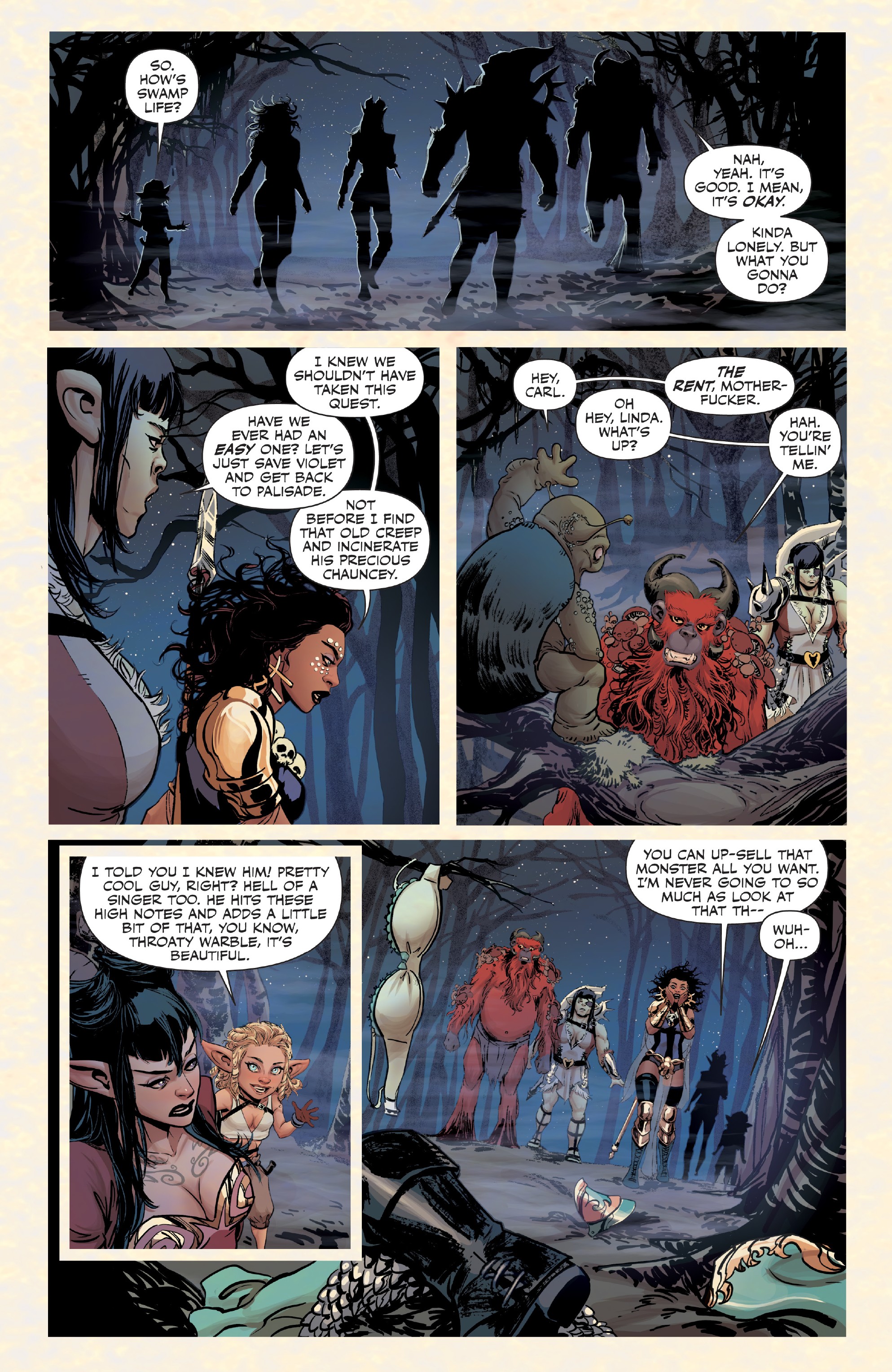 Rat Queens Special: Swamp Romp (2019) issue 1 - Page 16