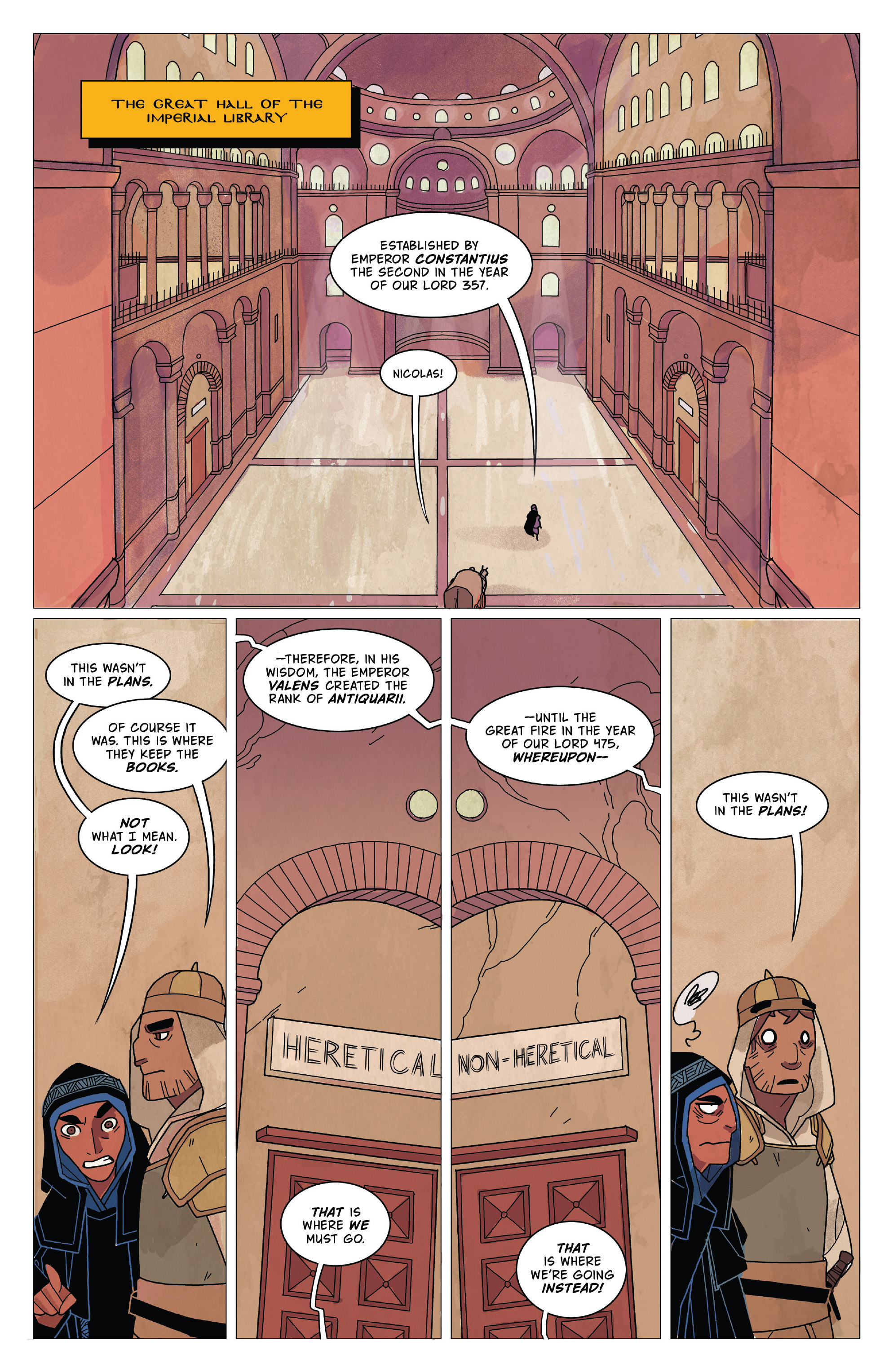 <{ $series->title }} issue 3 - Page 9