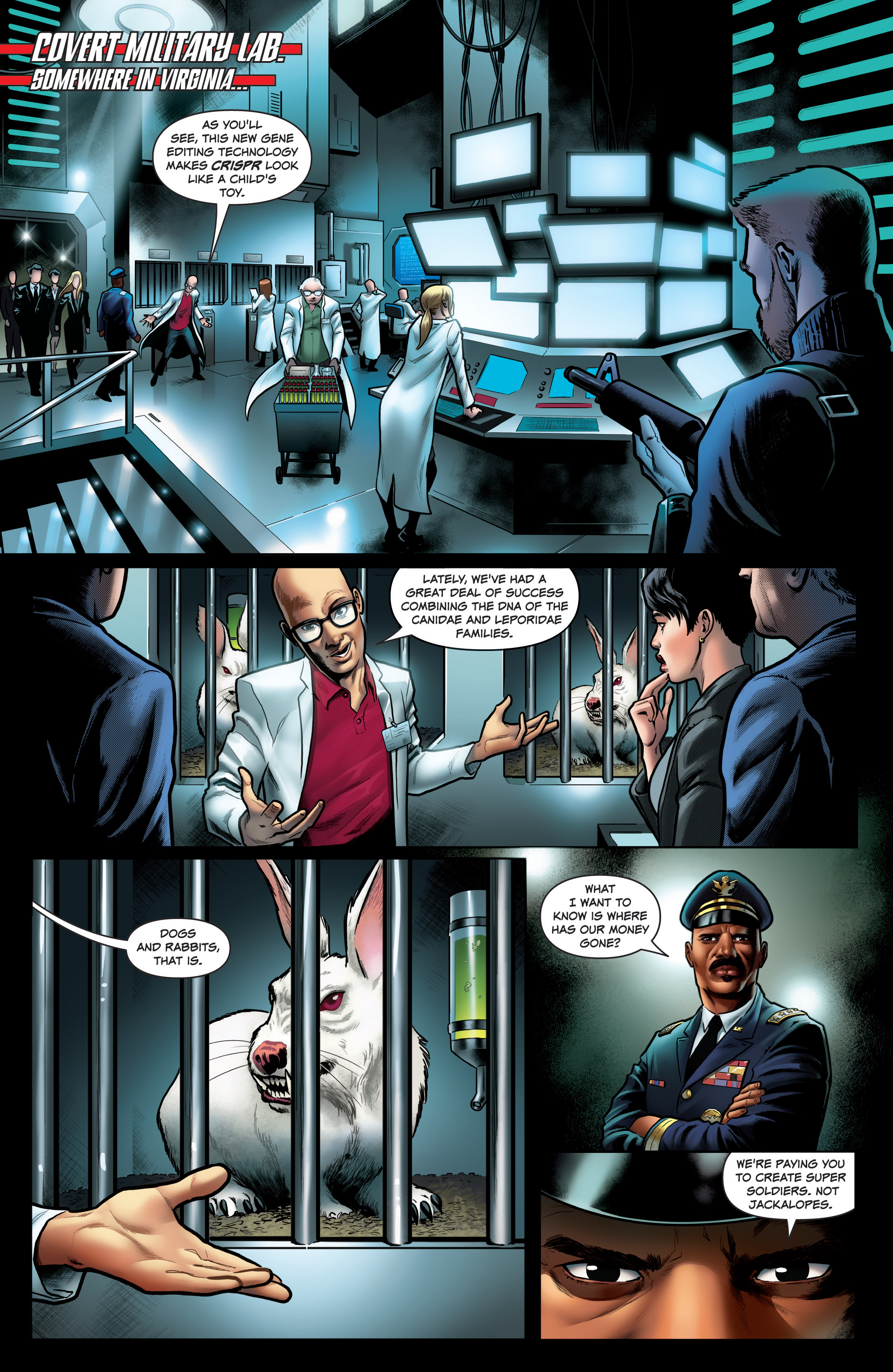 Red Agent: Island of Dr Moreau (2020-): Chapter 1 - Page 3