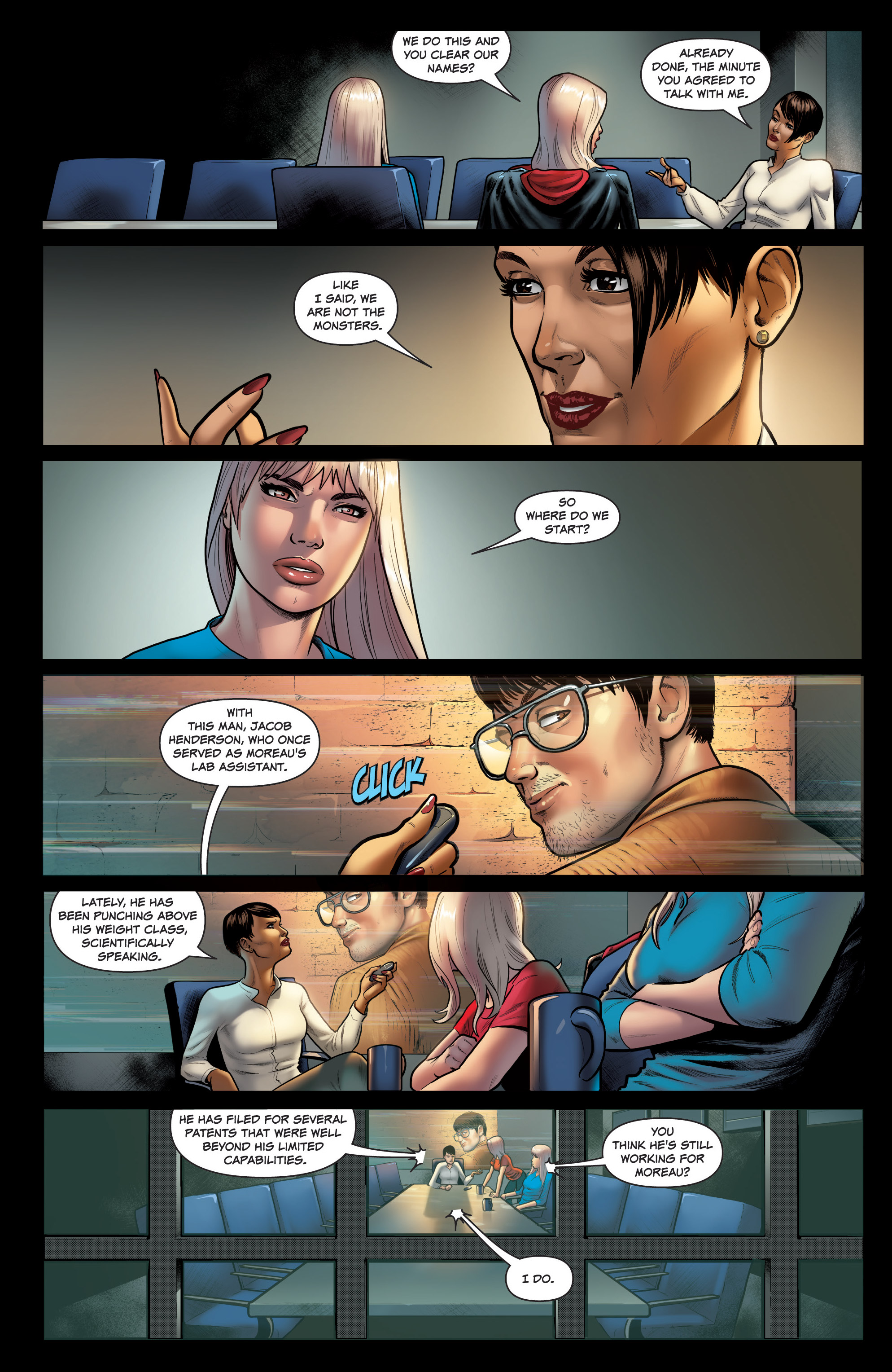 Red Agent: Island of Dr Moreau (2020-) issue 1 - Page 17