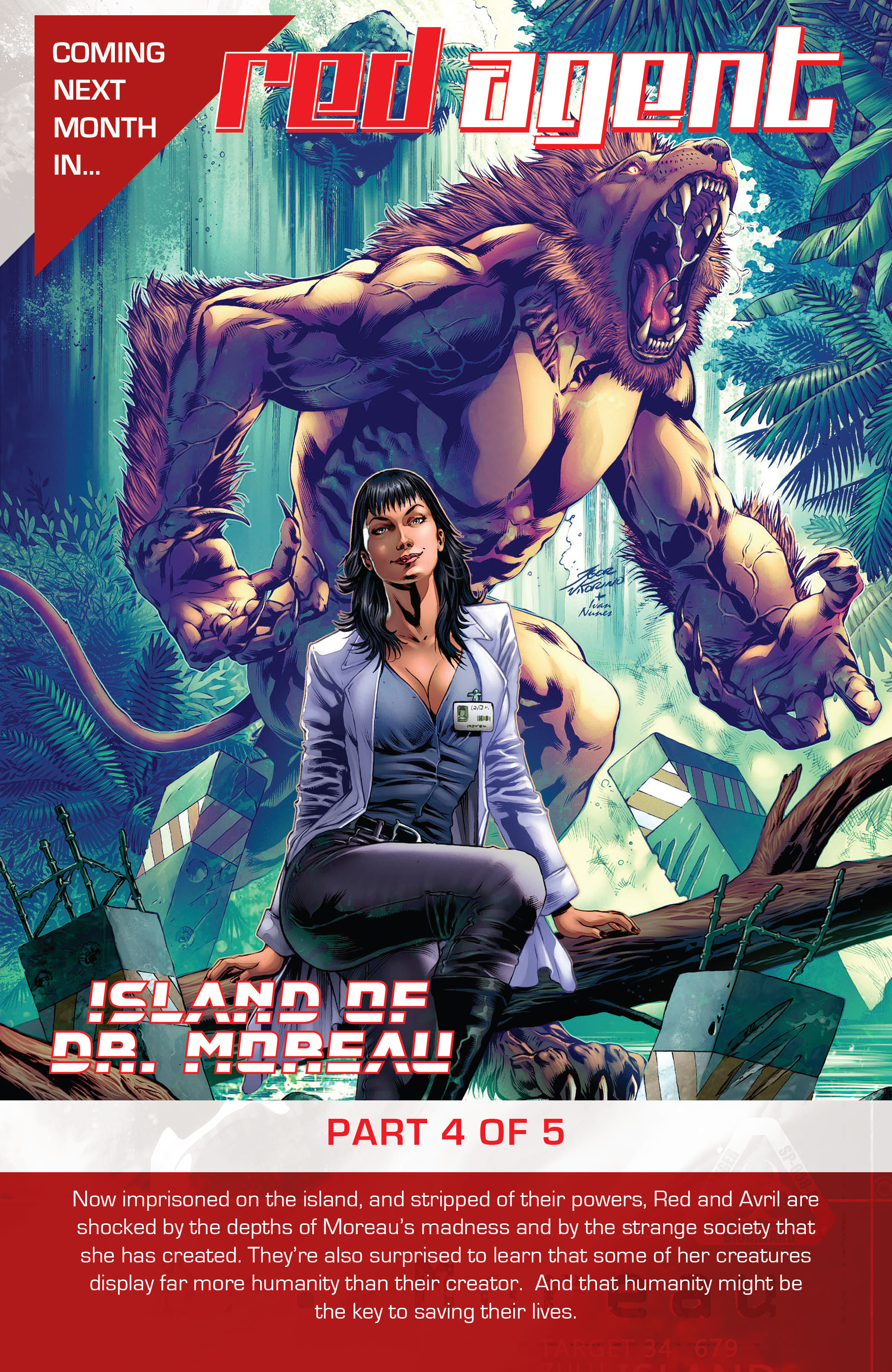 Red Agent: Island of Dr Moreau (2020-) issue 3 - Page 24