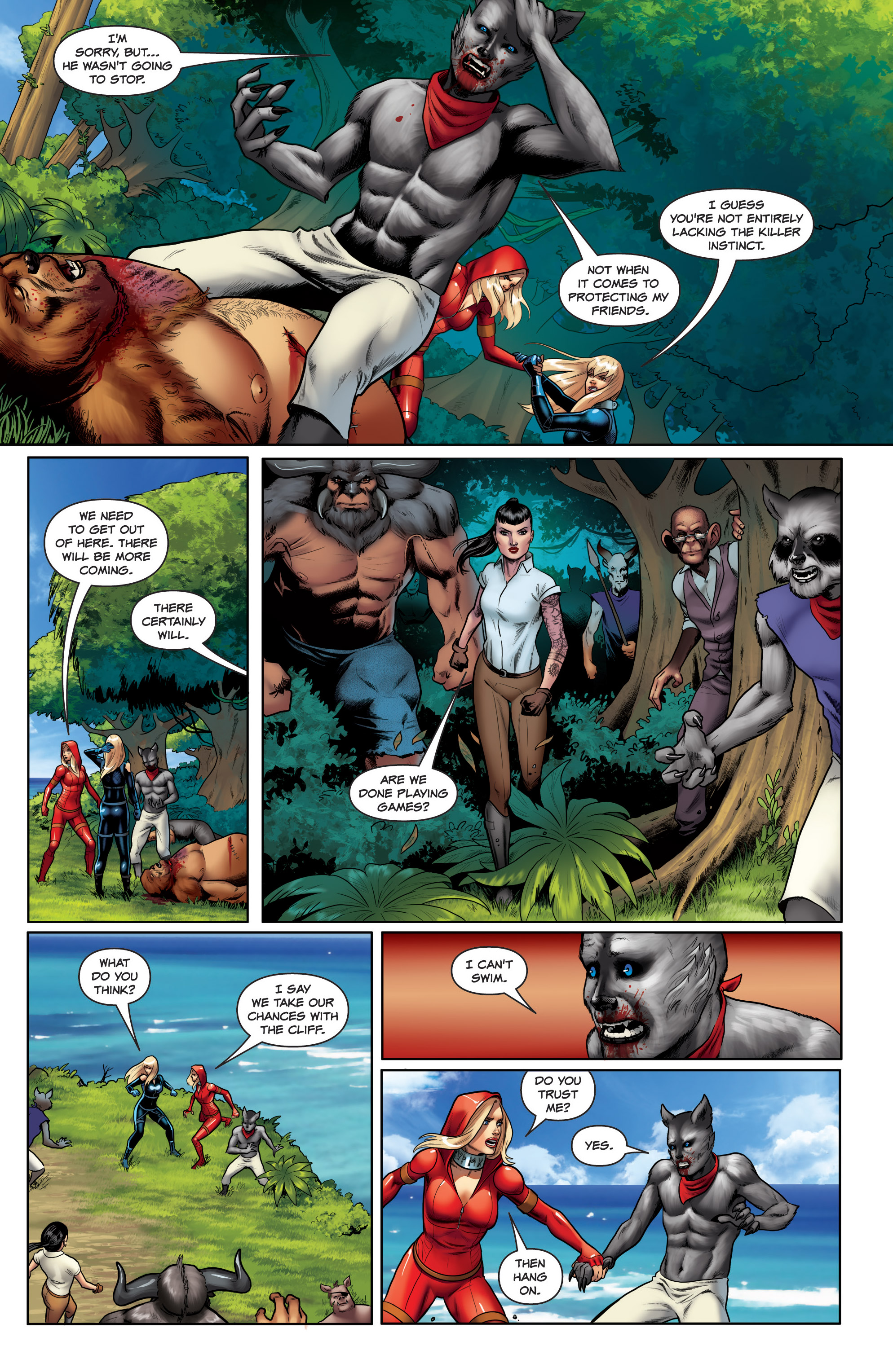 Red Agent: Island of Dr Moreau (2020-) issue 4 - Page 17