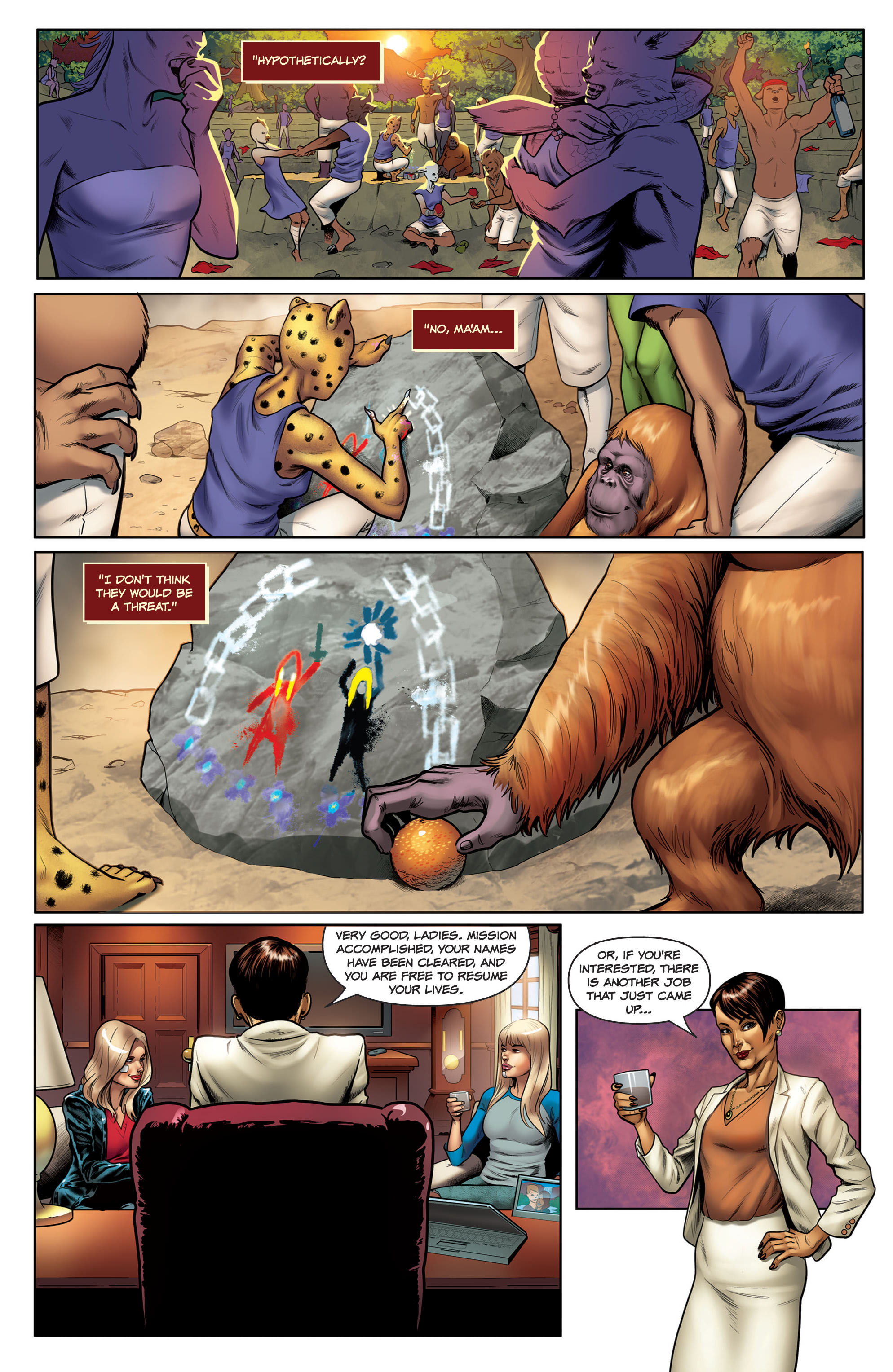 <{ $series->title }} issue 5 - Page 22