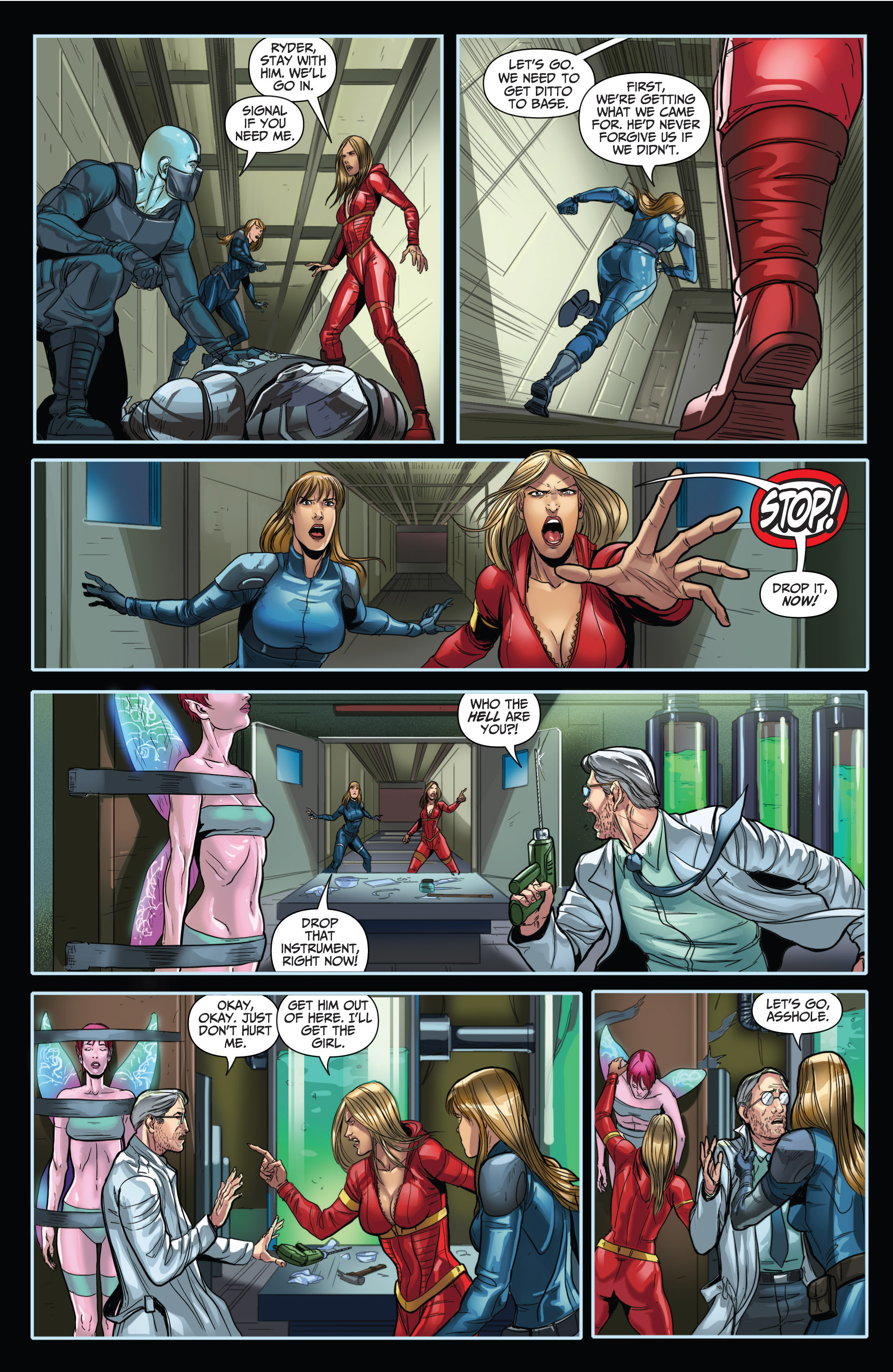 <{ $series->title }} issue 1 - Page 22