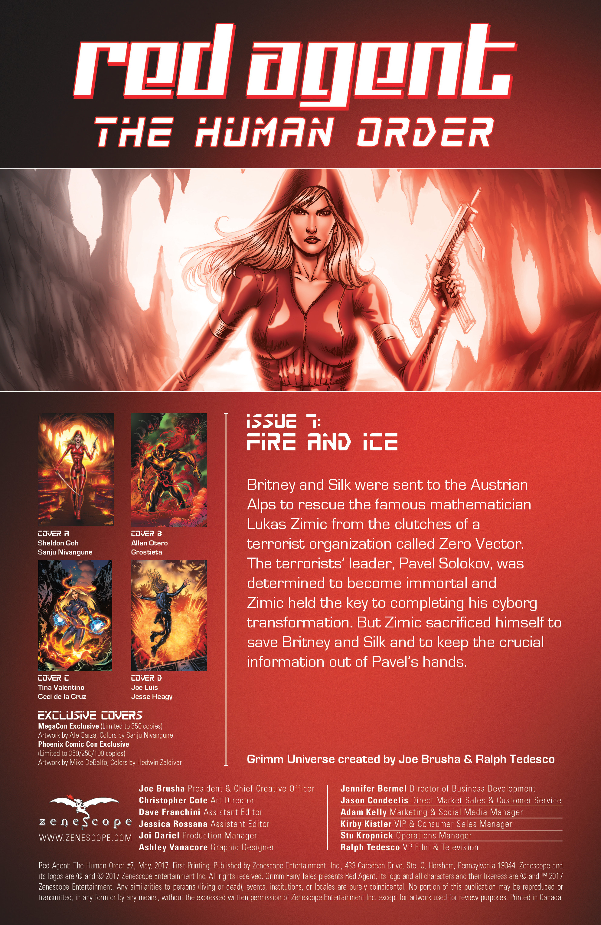 Red Agent: The Human Order (2016-) issue 7 - Page 2