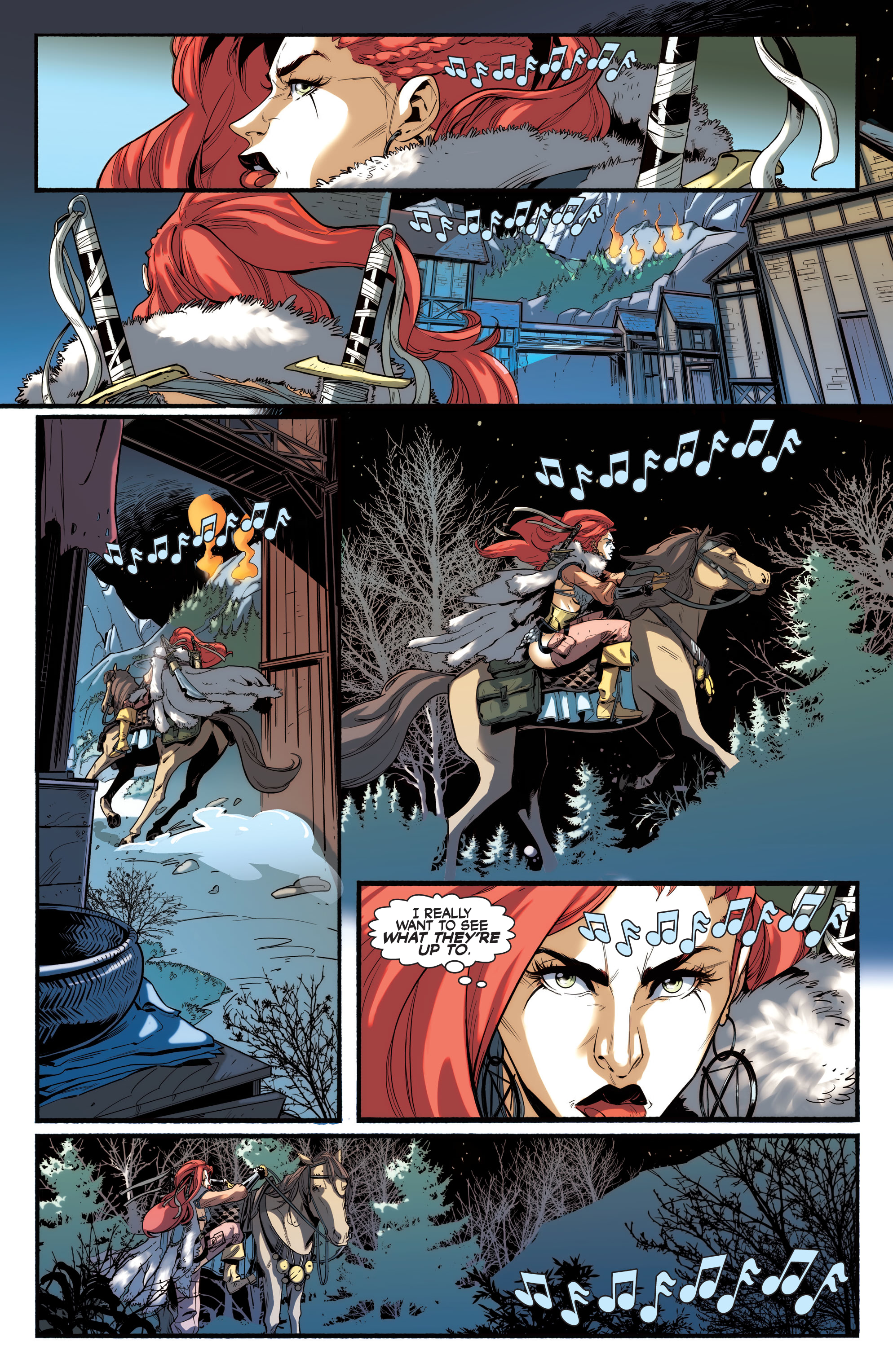 Red Sonja 2021 Holiday Special (2021) issue 1 - Page 22