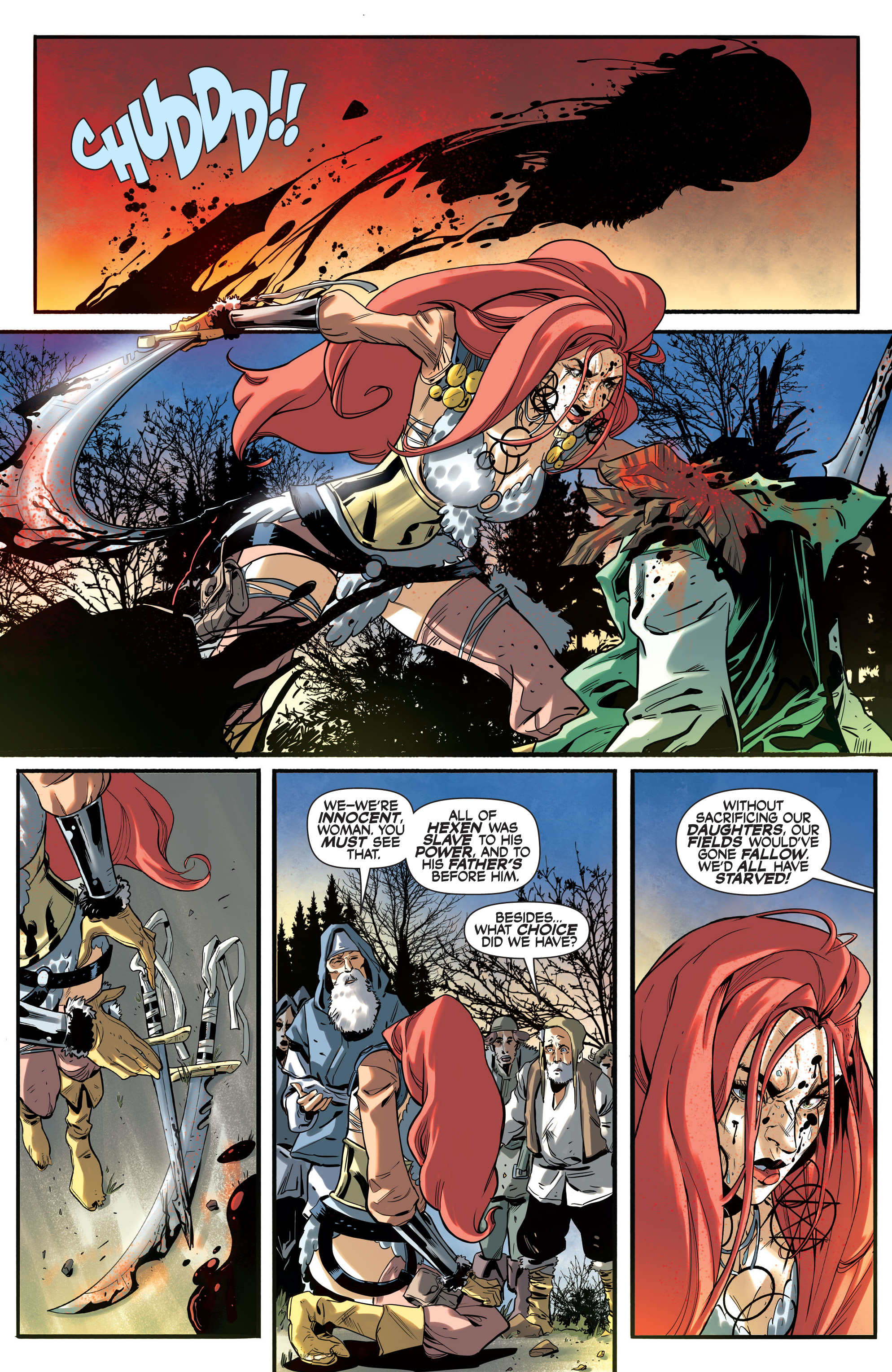 Red Sonja 2021 Holiday Special (2021) issue 1 - Page 30