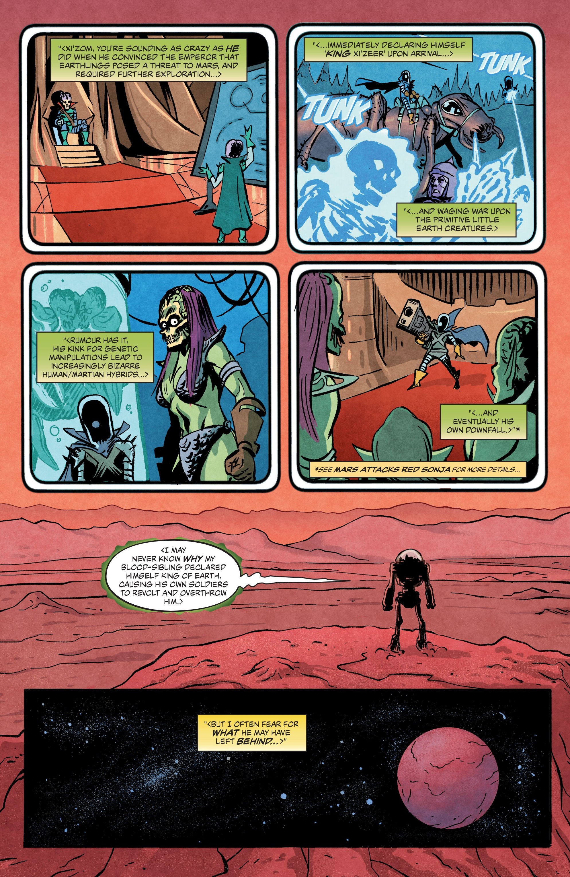 Red Sonja Attacks Mars (2025-): Chapter 1 - Page 7