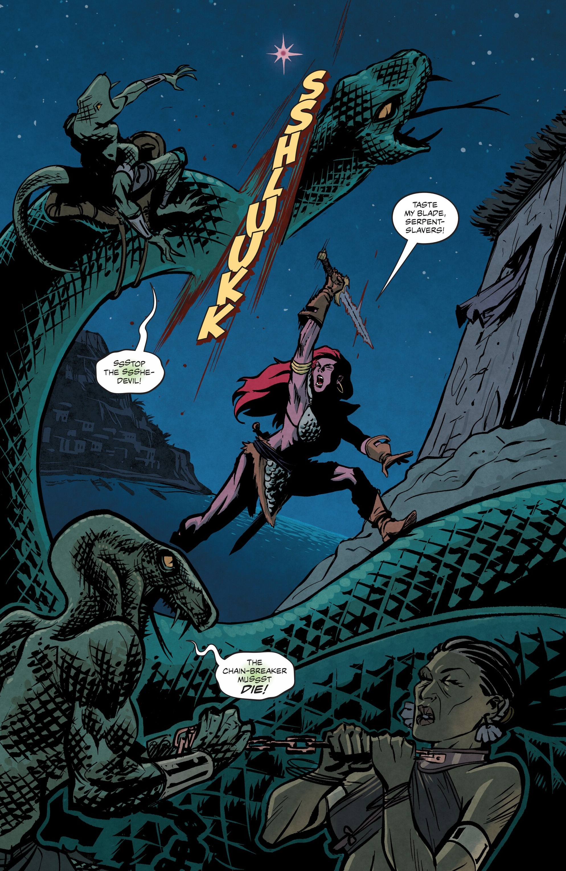 Red Sonja Attacks Mars (2025-): Chapter 1 - Page 8