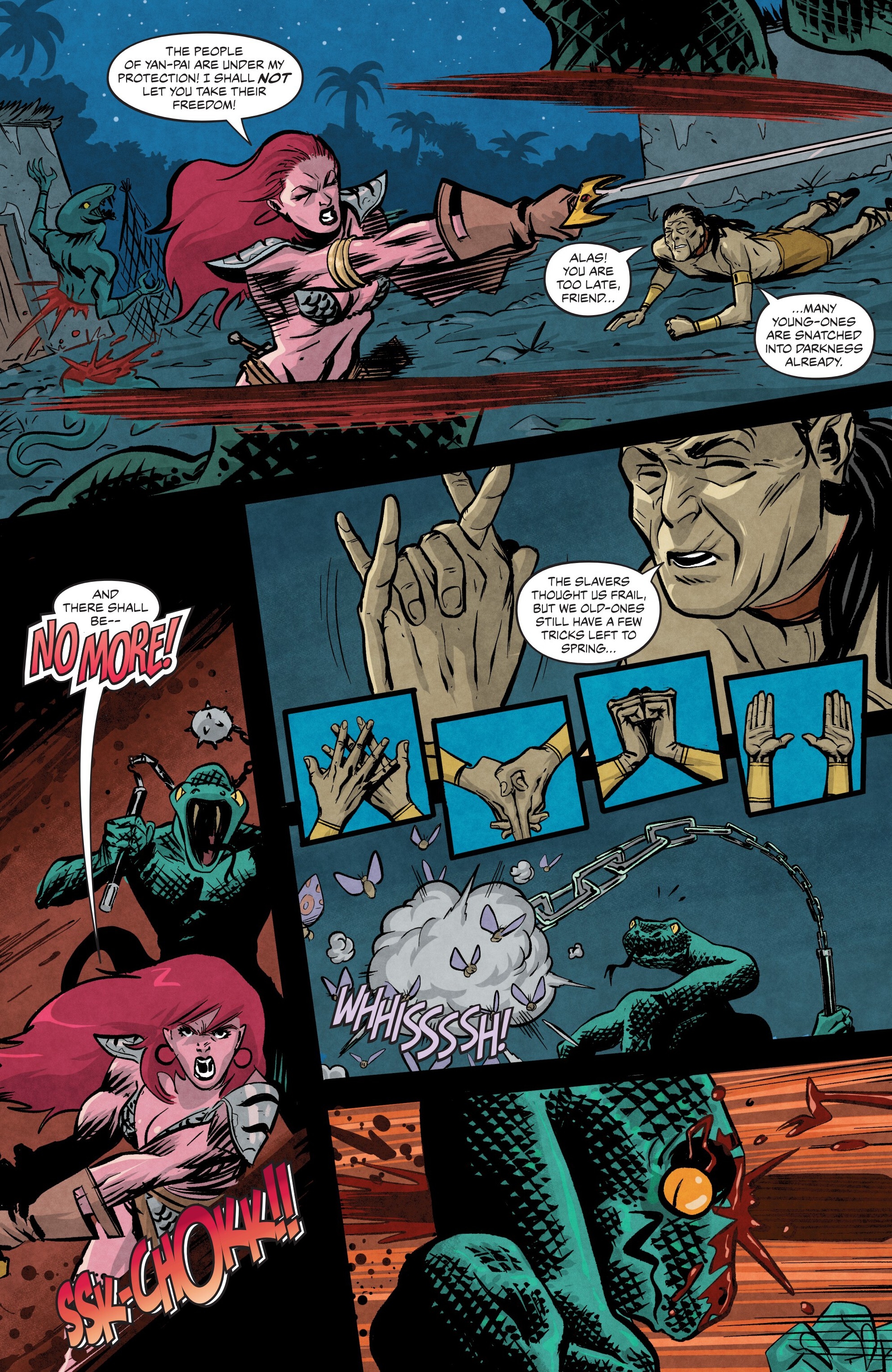 Red Sonja Attacks Mars (2025-): Chapter 1 - Page 9