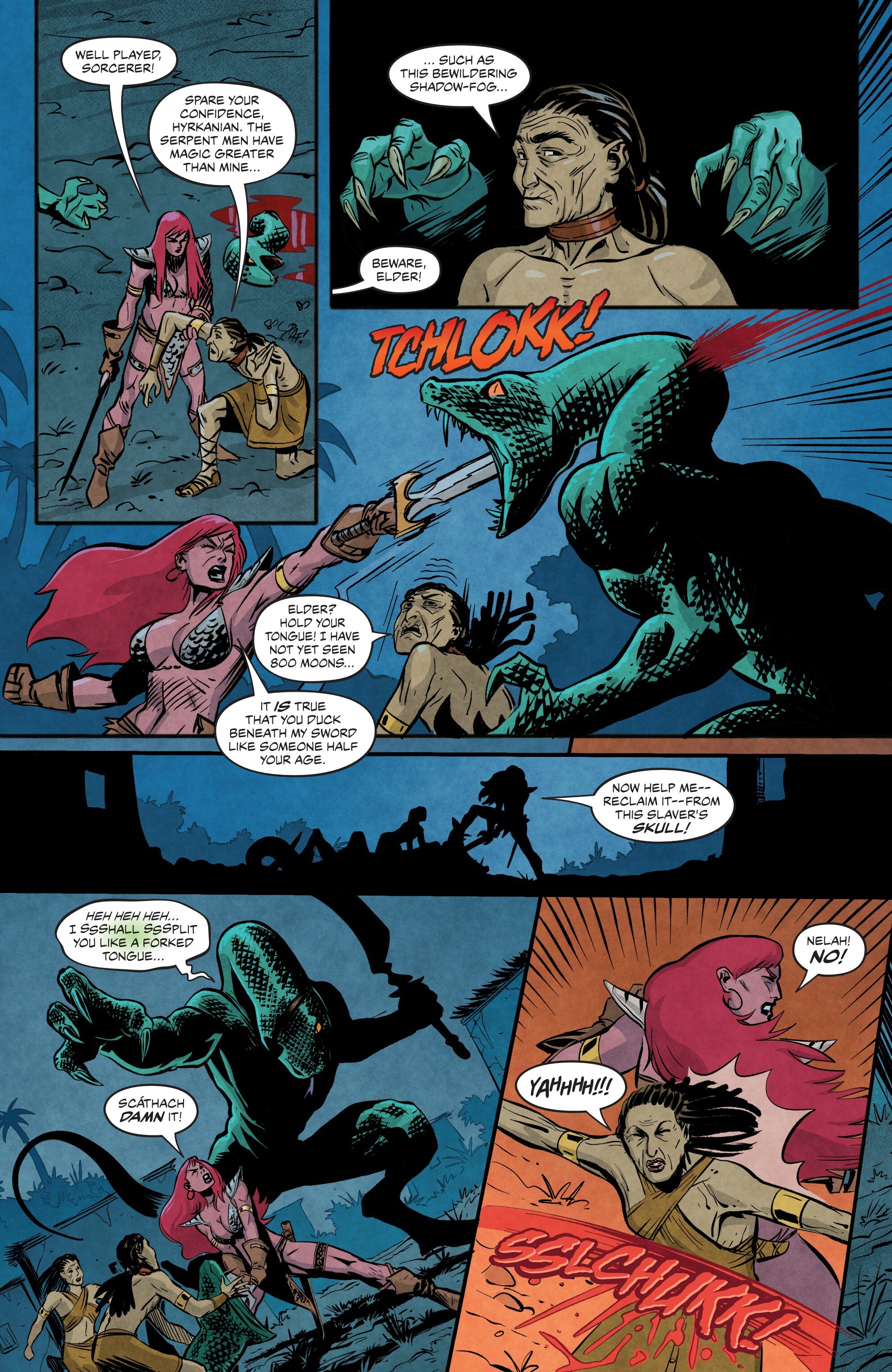 Red Sonja Attacks Mars (2025-): Chapter 1 - Page 10