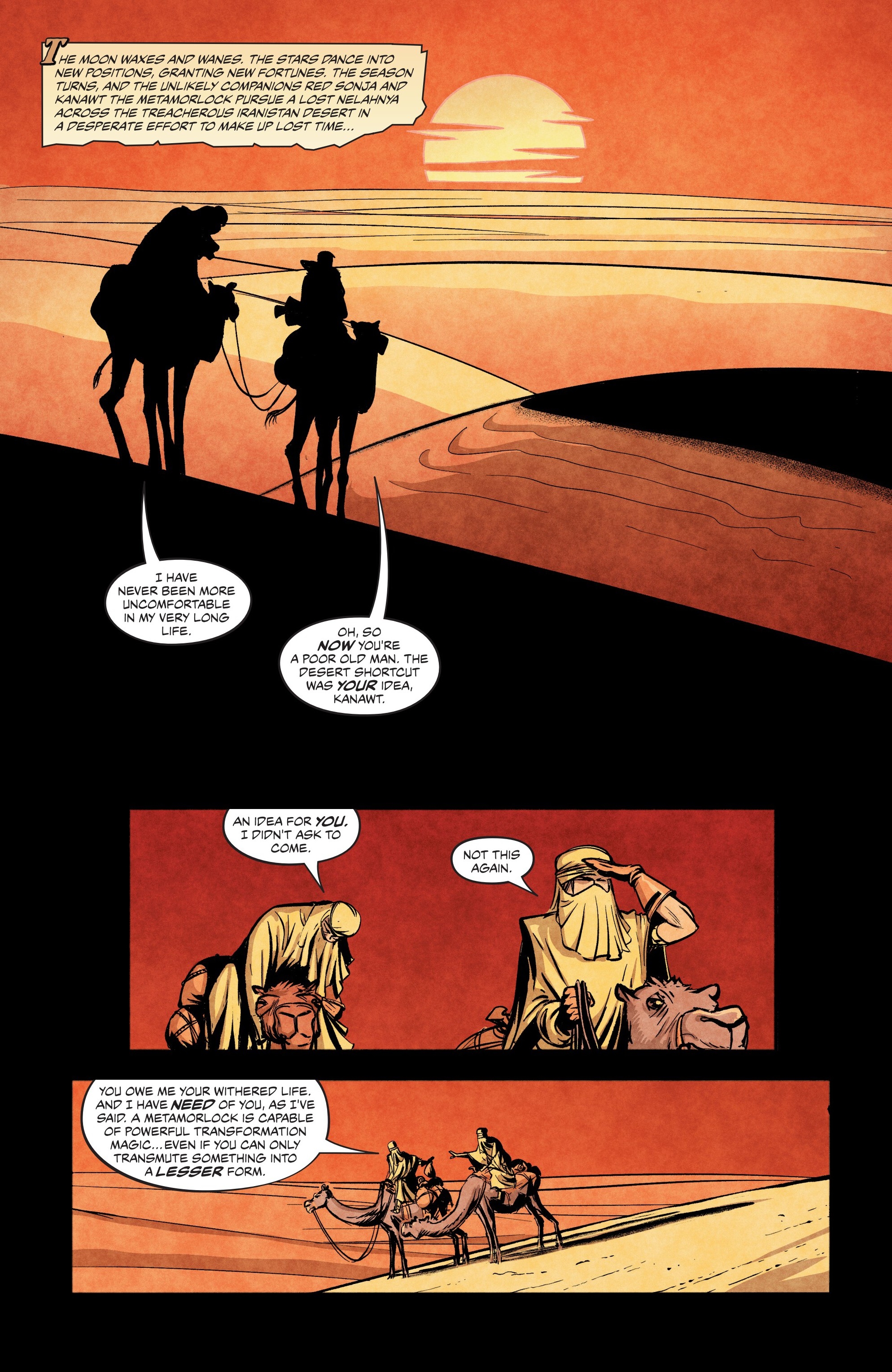 Red Sonja Attacks Mars (2025-): Chapter 1 - Page 13