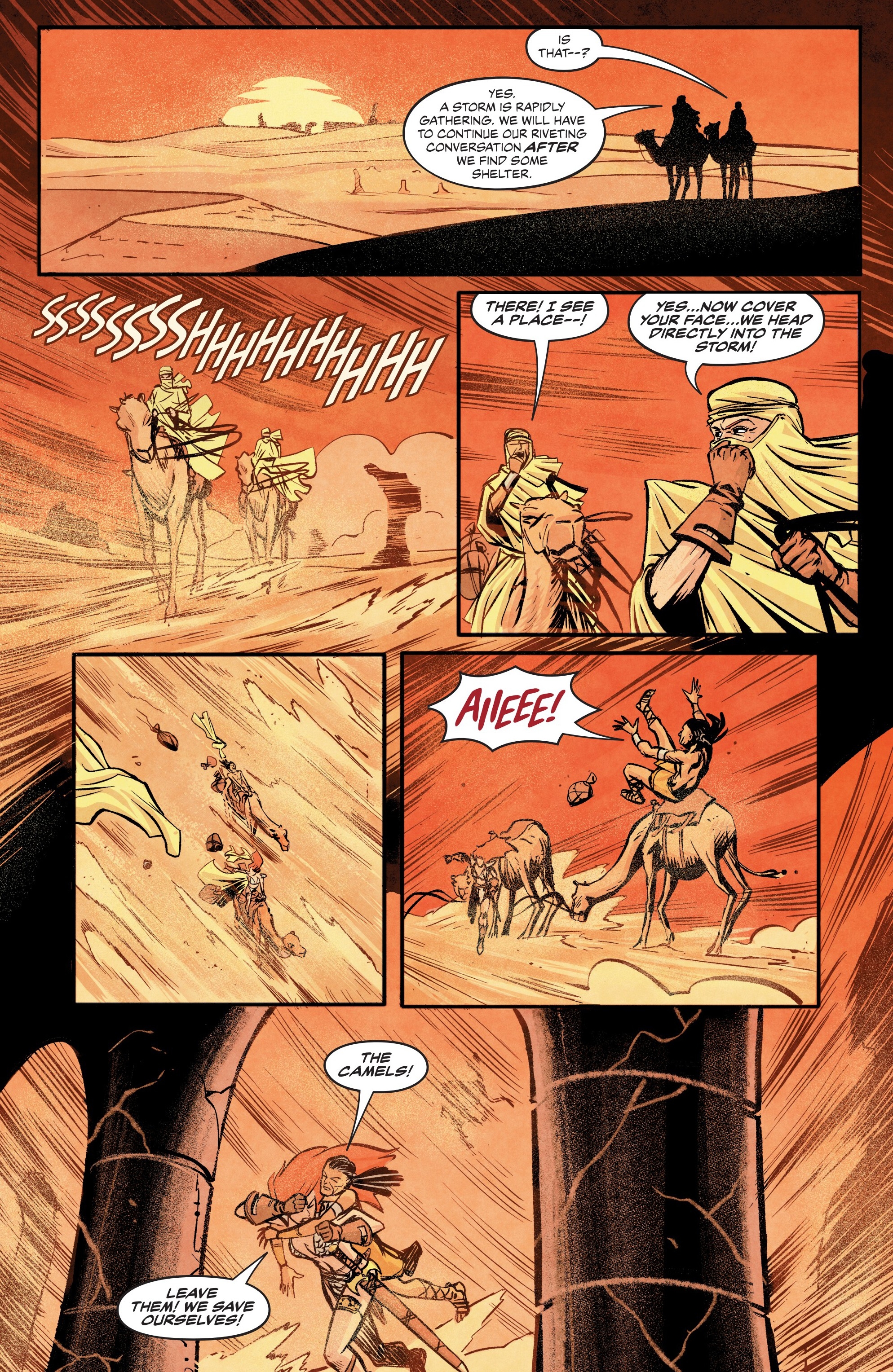 Red Sonja Attacks Mars (2025-): Chapter 1 - Page 14