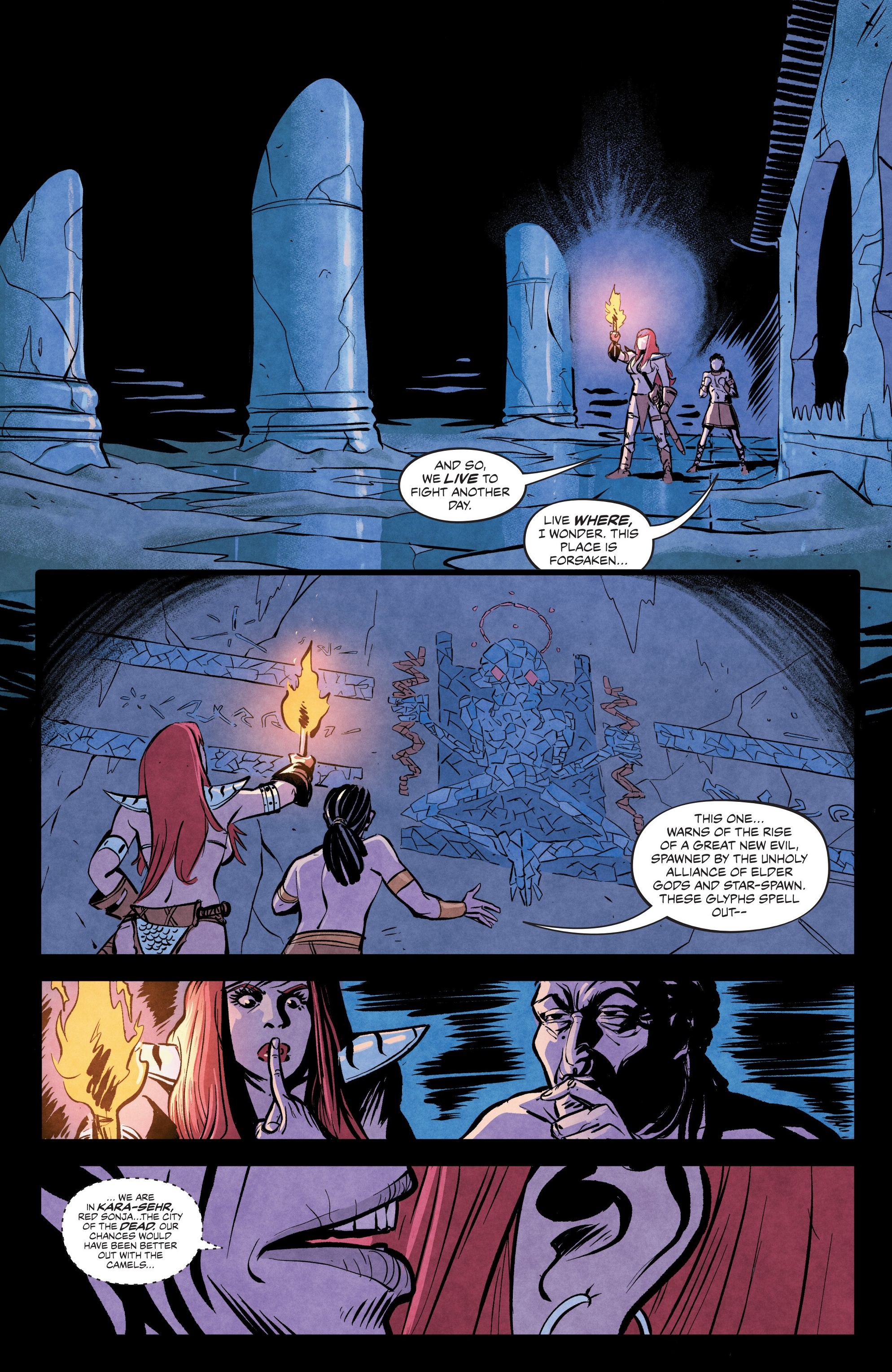Red Sonja Attacks Mars (2025-): Chapter 1 - Page 15